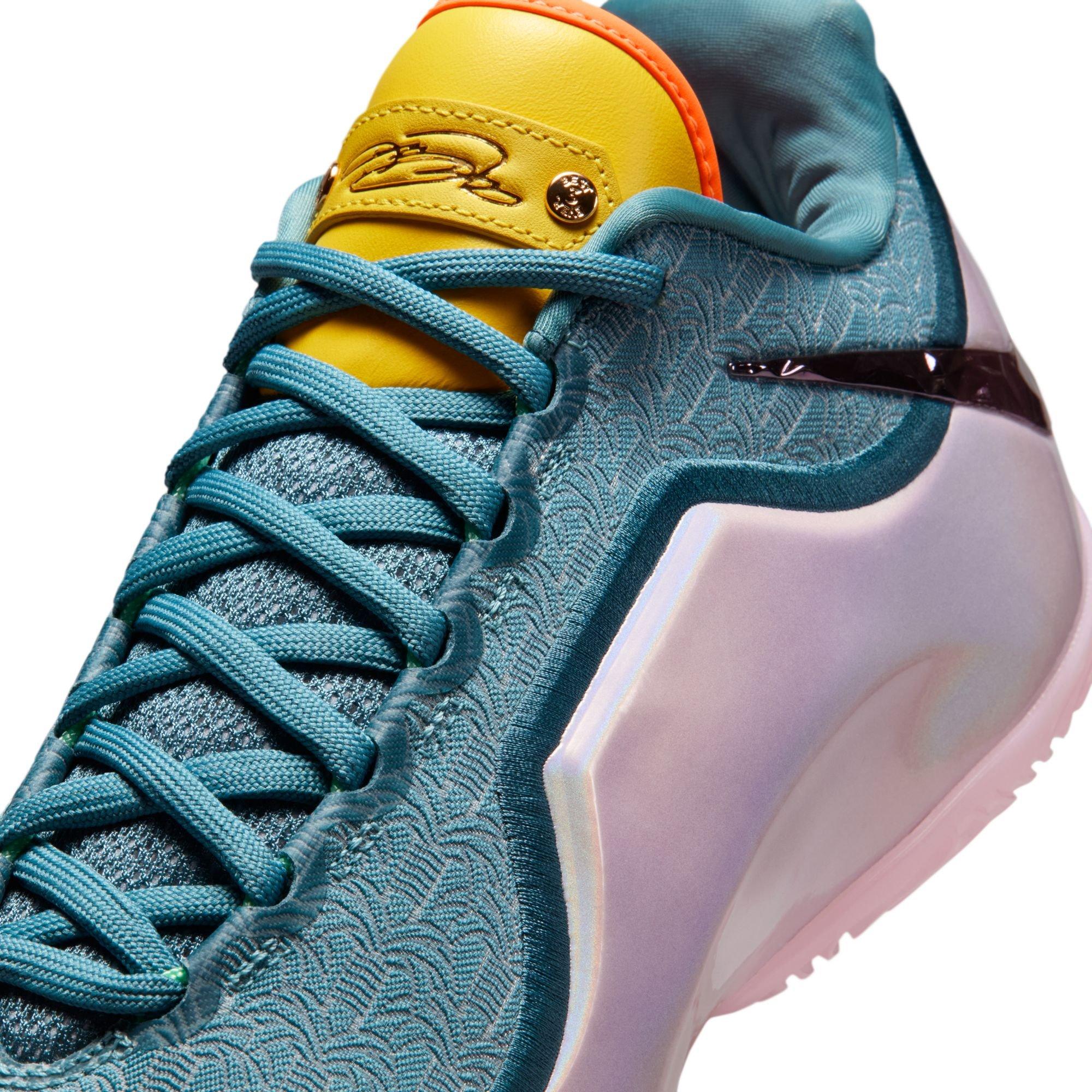Nike LeBron XXIII "Miami Twice" Men's Basketball Shoe - SMOKEY BLUE/MULTI-COLOR/LIGHTENING Thumbnail View 4