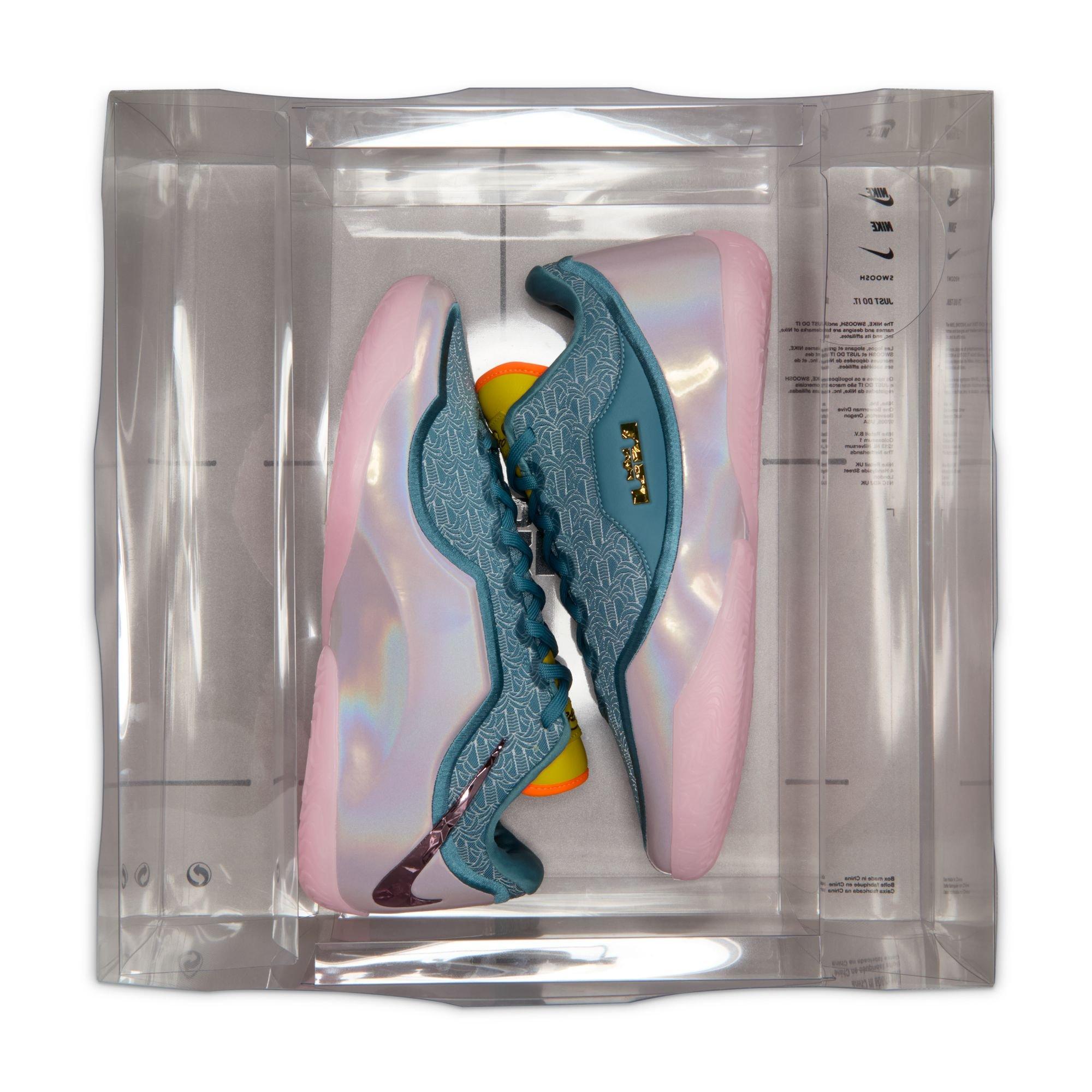 Nike LeBron XXIII "Miami Twice" Men's Basketball Shoe - SMOKEY BLUE/MULTI-COLOR/LIGHTENING Thumbnail View 8