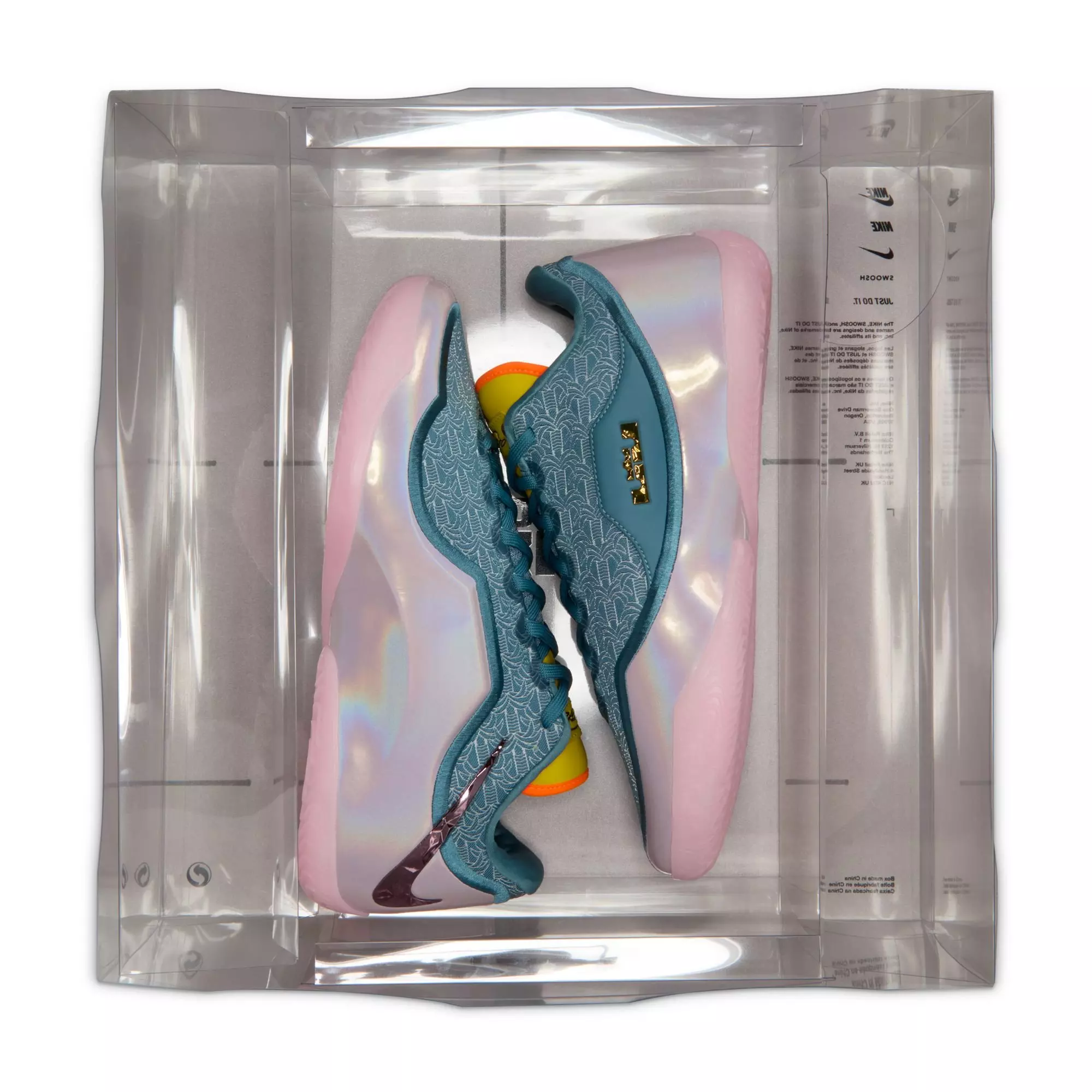 Nike LeBron XXIII "Miami Twice" Men's Basketball Shoe - SMOKEY BLUE/MULTI-COLOR/LIGHTENING