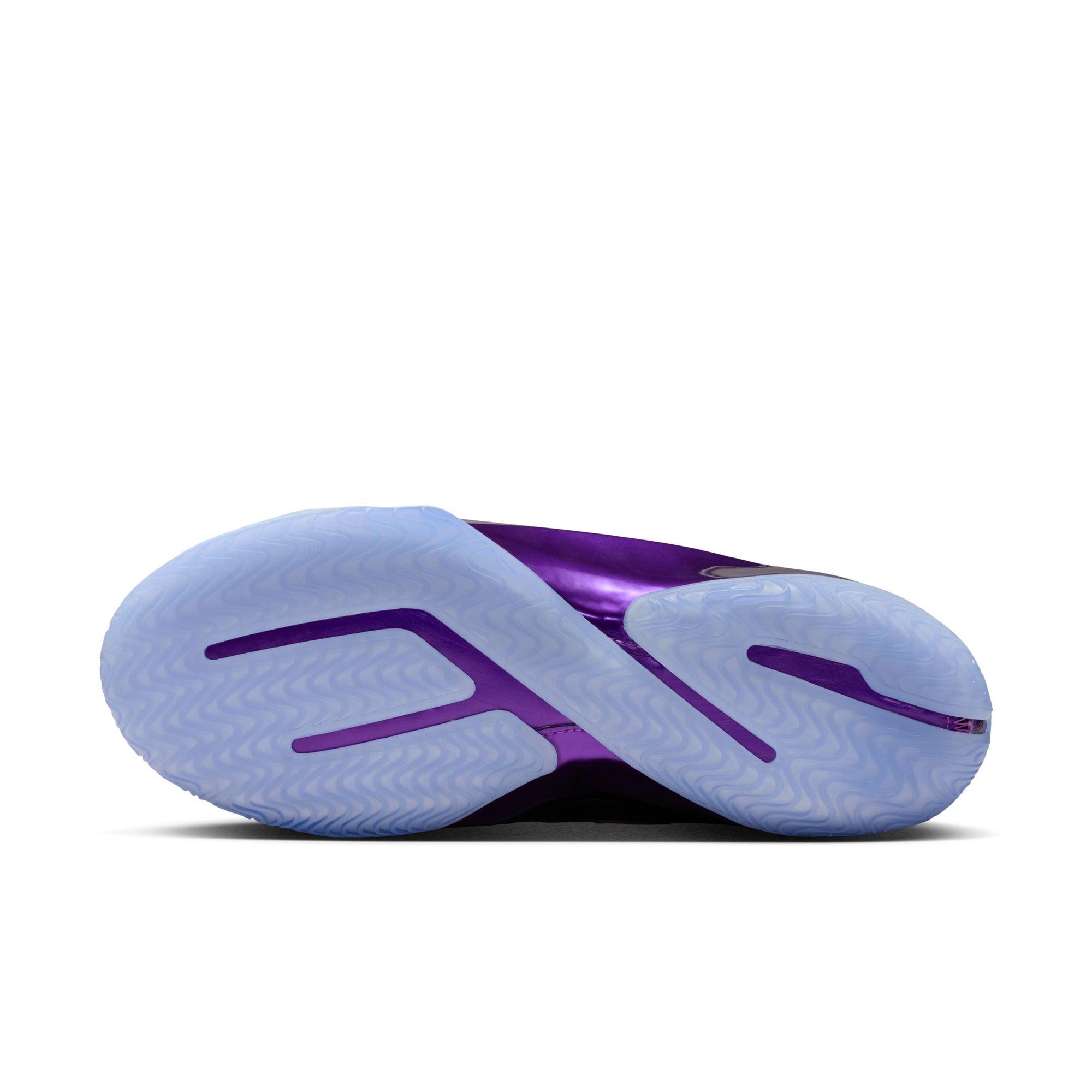 Nike LeBron XXIII "Chosen One" Men's Basketball Shoe - BLACK/METALLIC GOLD/VIVID PURPLE Thumbnail View 19