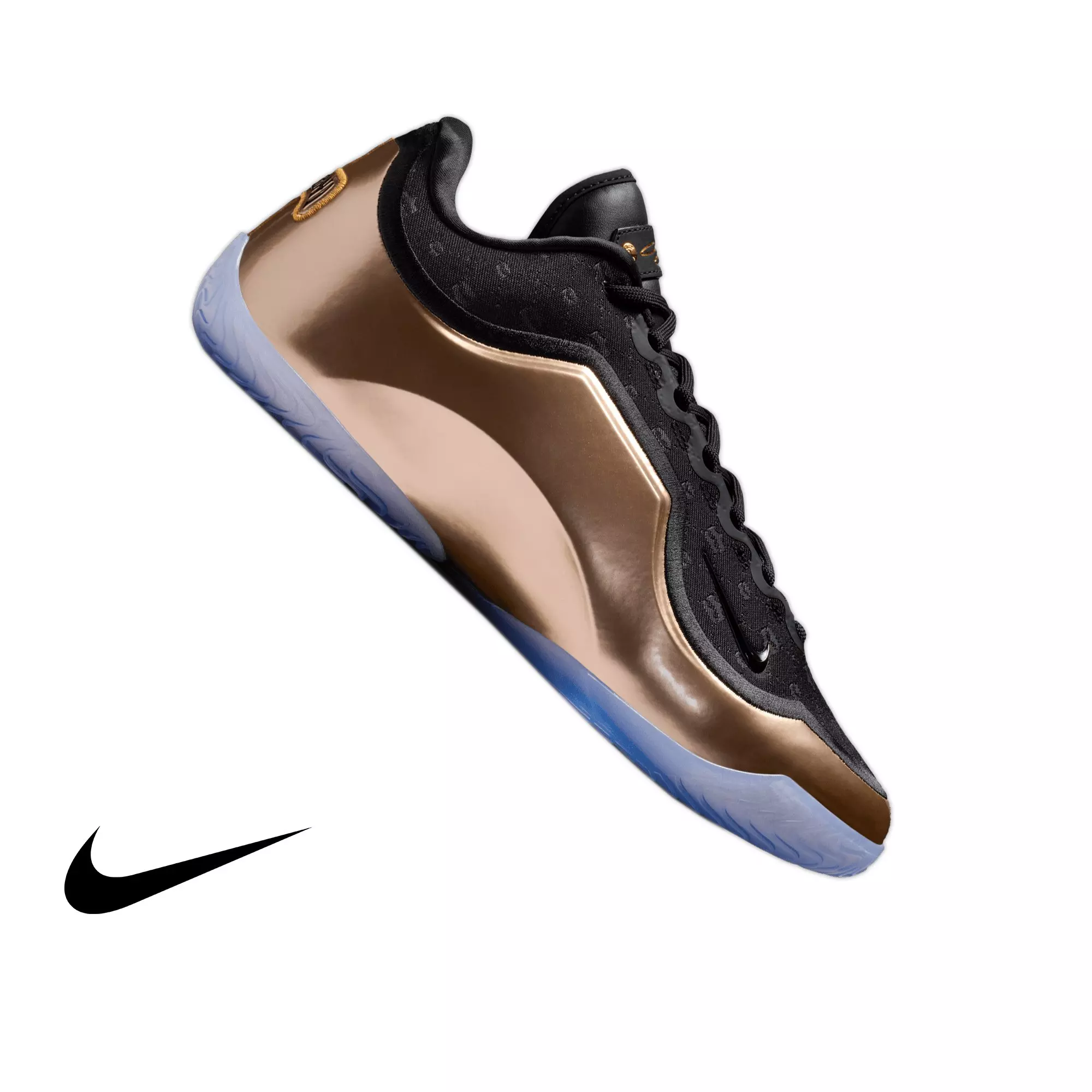 Nike LeBron XXIII "Chosen One" Men's Basketball Shoe - BLACK/METALLIC GOLD/VIVID PURPLE