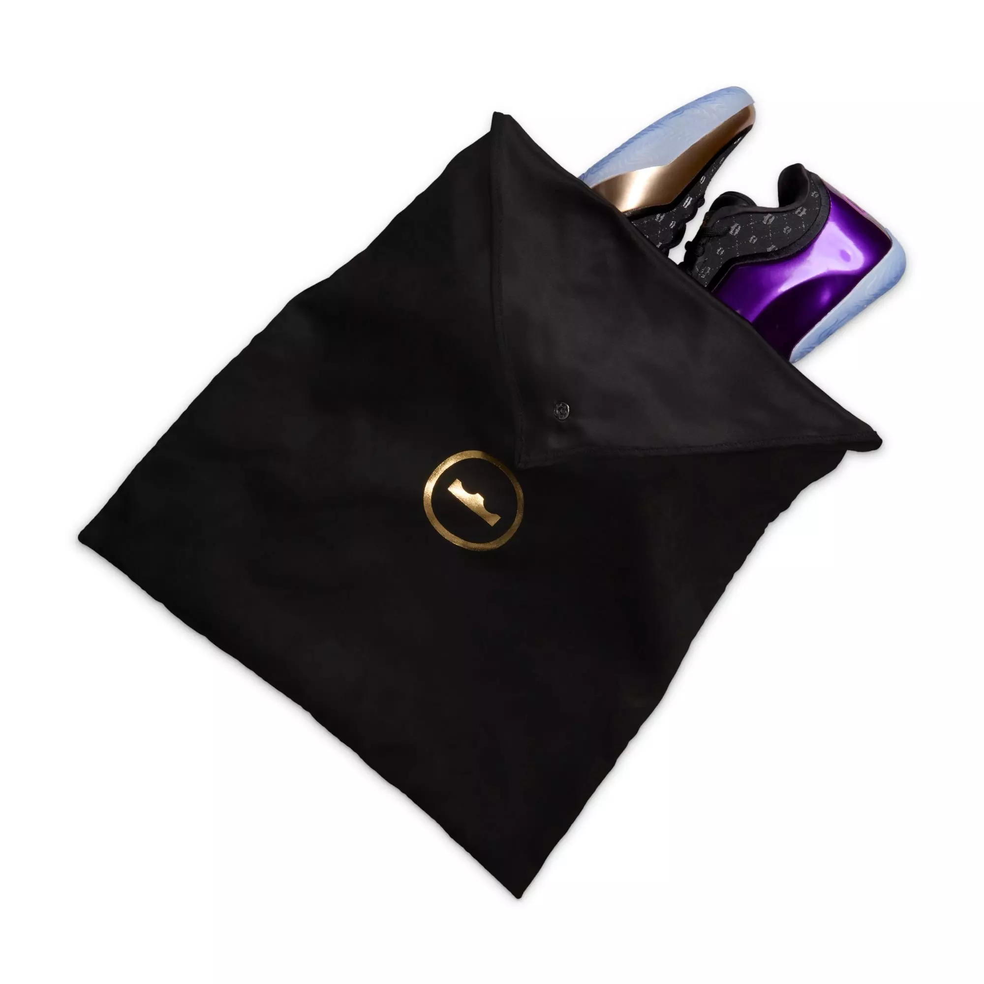 Nike LeBron XXIII "Chosen One" Men's Basketball Shoe - BLACK/METALLIC GOLD/VIVID PURPLE