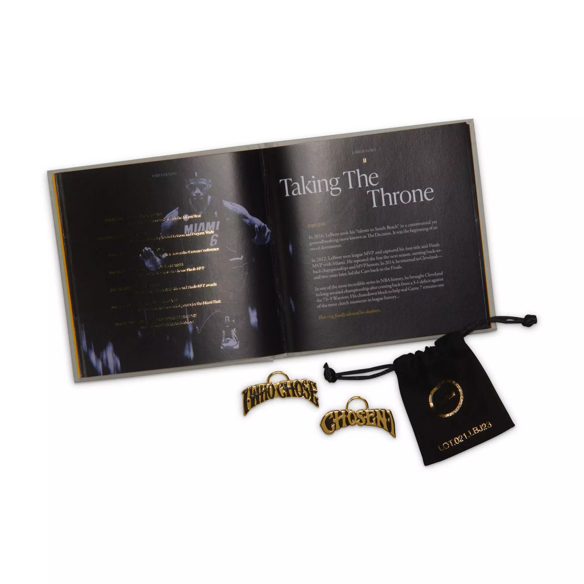 Nike LeBron XXIII "Chosen One" Men's Basketball Shoe - BLACK/METALLIC GOLD/VIVID PURPLE