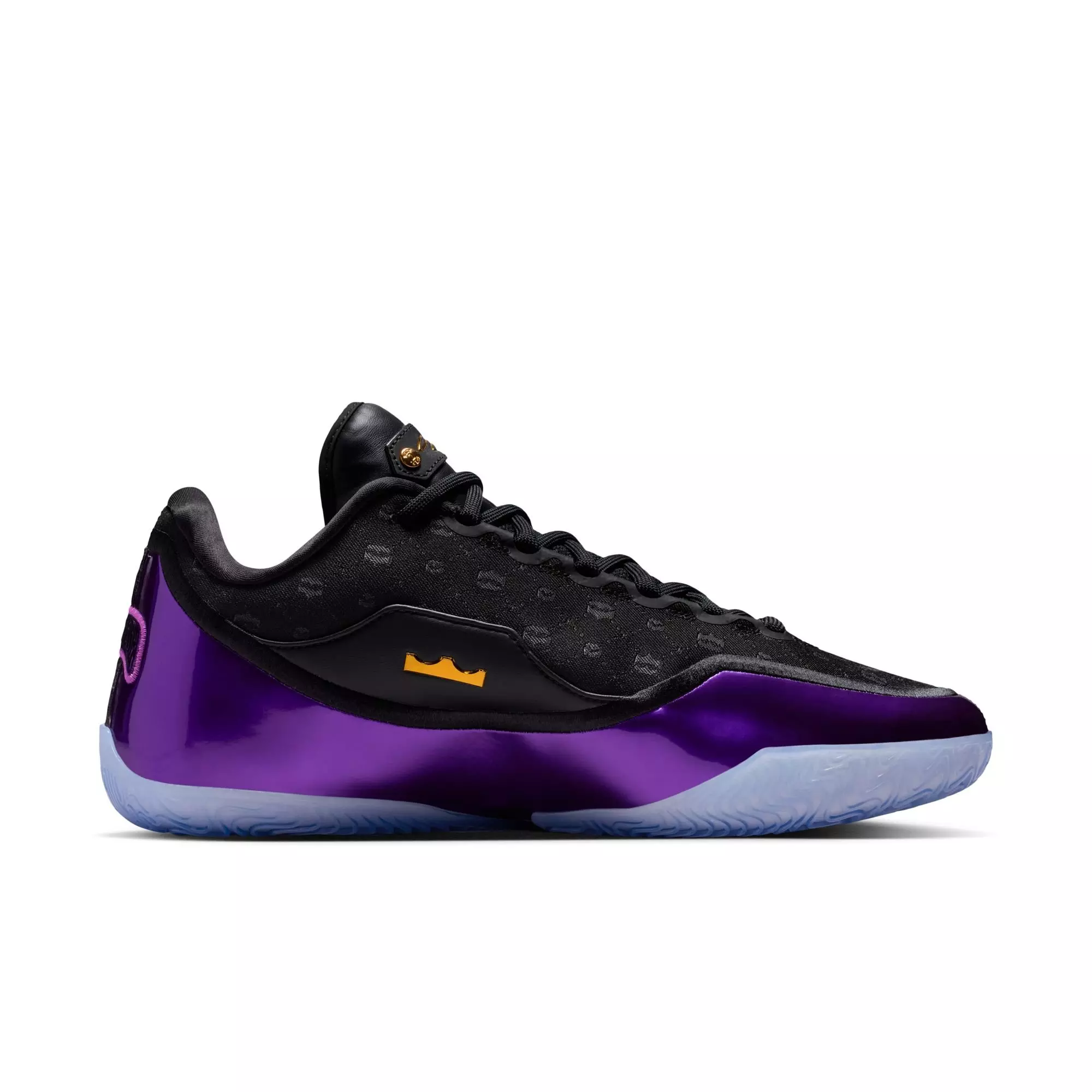 Nike LeBron XXIII "Chosen One" Men's Basketball Shoe - BLACK/METALLIC GOLD/VIVID PURPLE