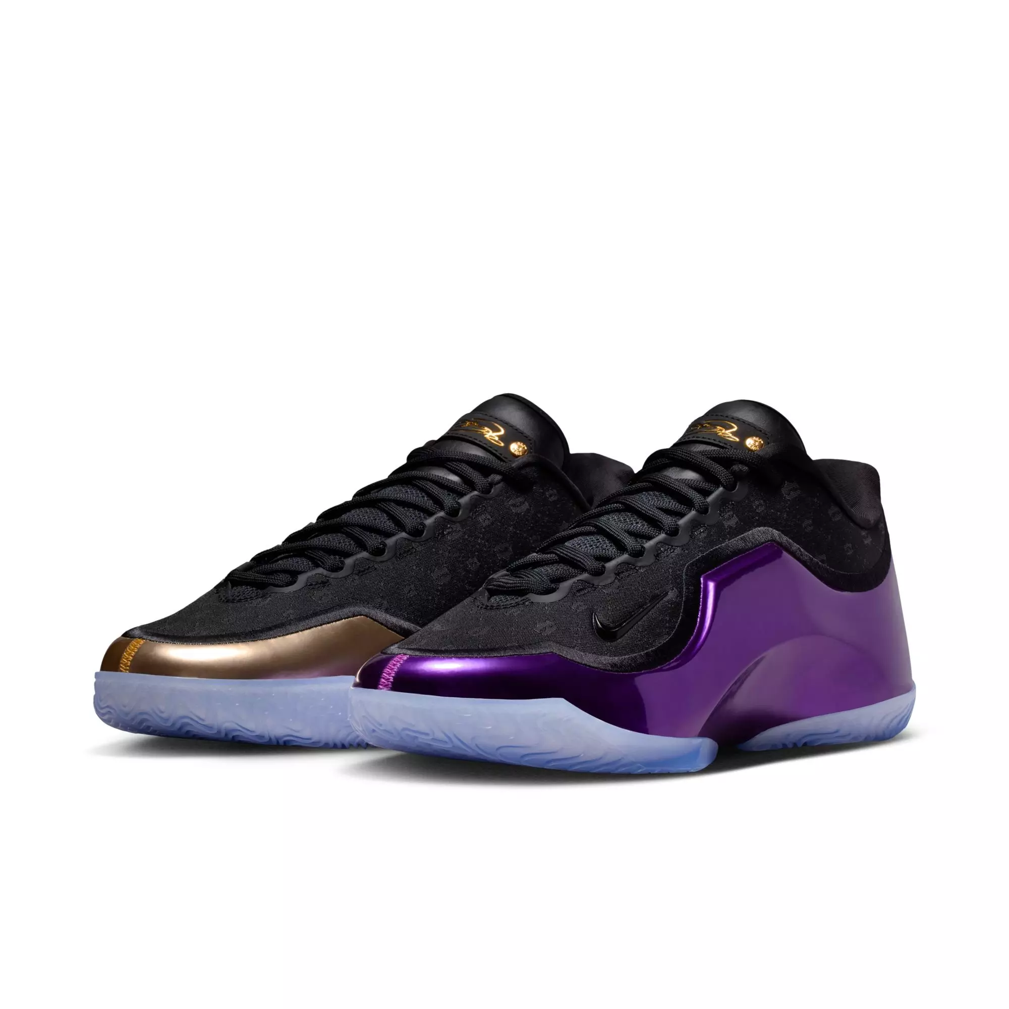 Nike LeBron XXIII "Chosen One" Men's Basketball Shoe - BLACK/METALLIC GOLD/VIVID PURPLE