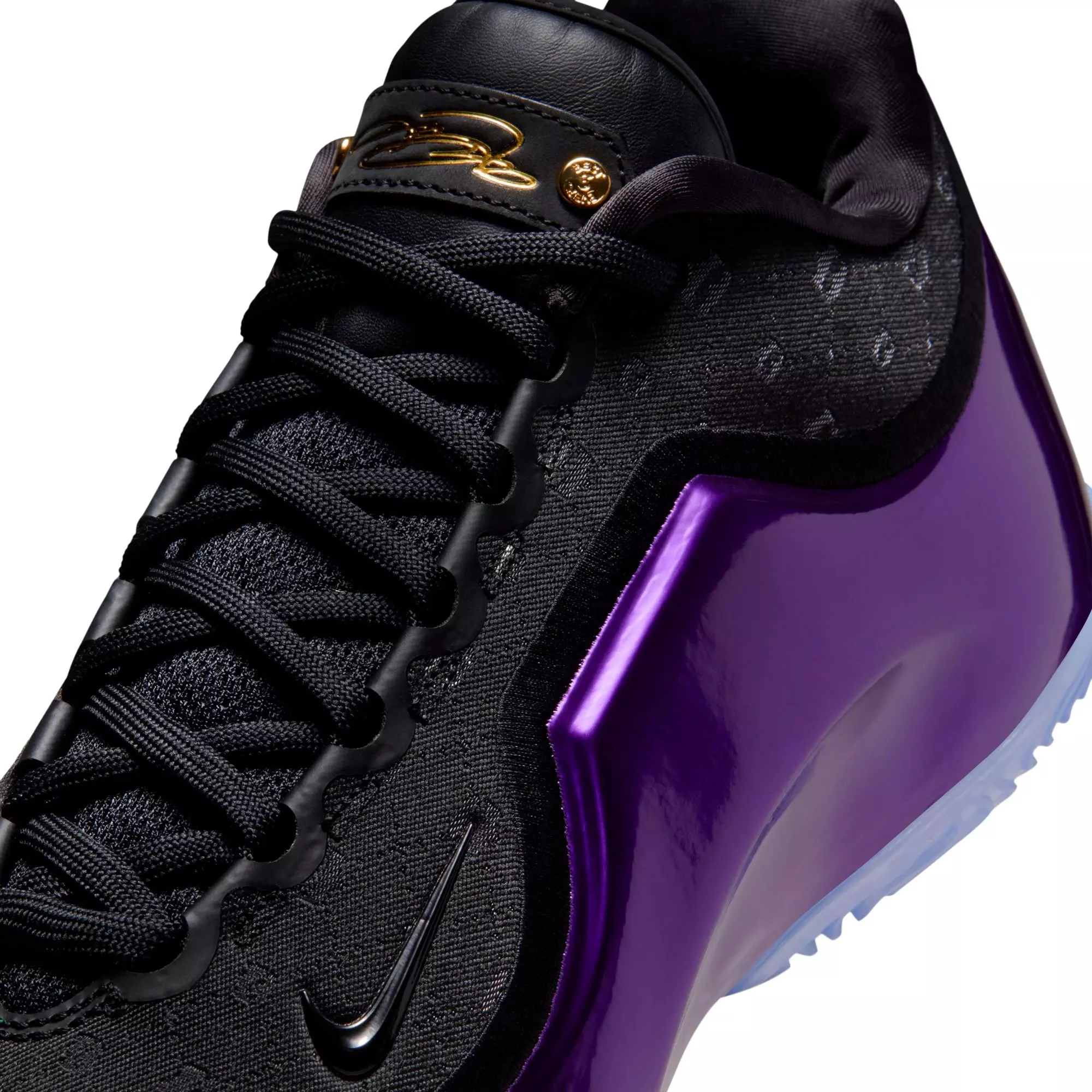 Nike LeBron XXIII "Chosen One" Men's Basketball Shoe - BLACK/METALLIC GOLD/VIVID PURPLE