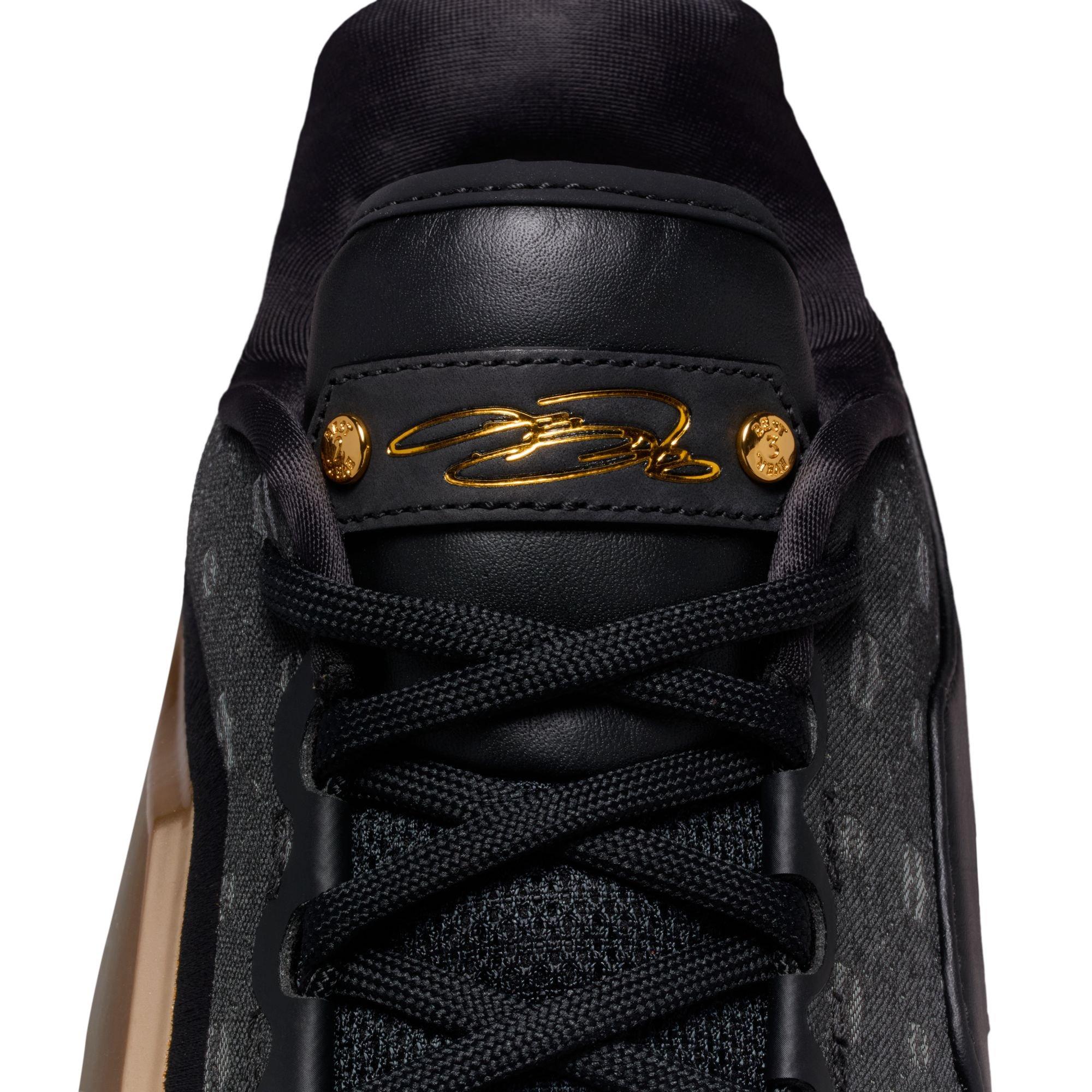 Nike LeBron XXIII "Chosen One" Men's Basketball Shoe - BLACK/METALLIC GOLD/VIVID PURPLE Thumbnail View 6