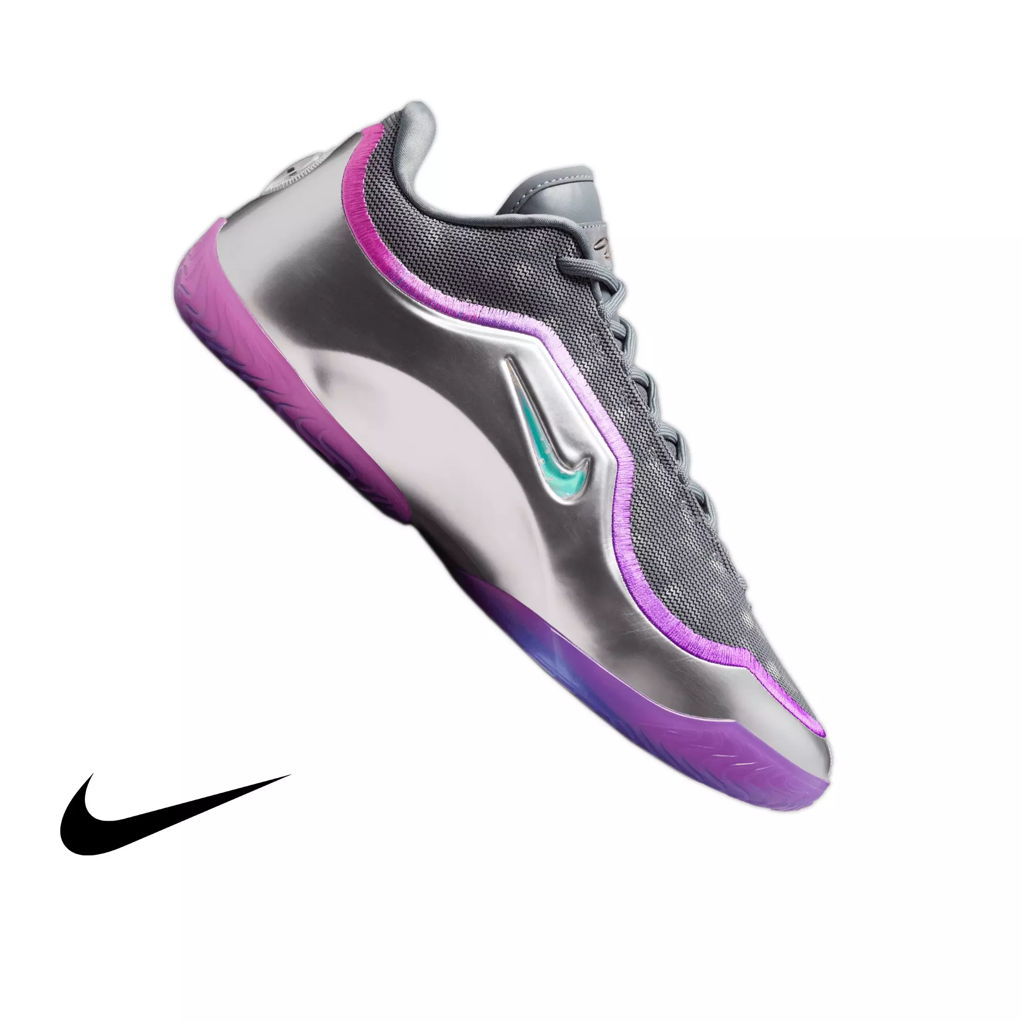 Nike LeBron XXIII "Bubble Boy" Men's Basketball Shoe - COOL GREY/METALLIC SILVER