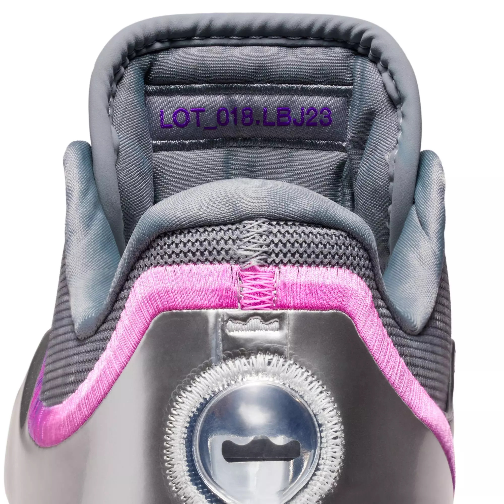 Nike LeBron XXIII "Bubble Boy" Men's Basketball Shoe - COOL GREY/METALLIC SILVER