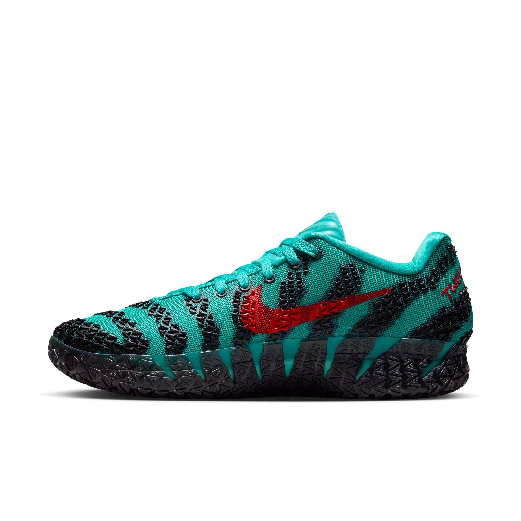 Nike Ja 3 "Scratch 3.0" Men's Basketball Shoe - TURBO GREEN/UNIVERSITY RED/BLACK Thumbnail View 9