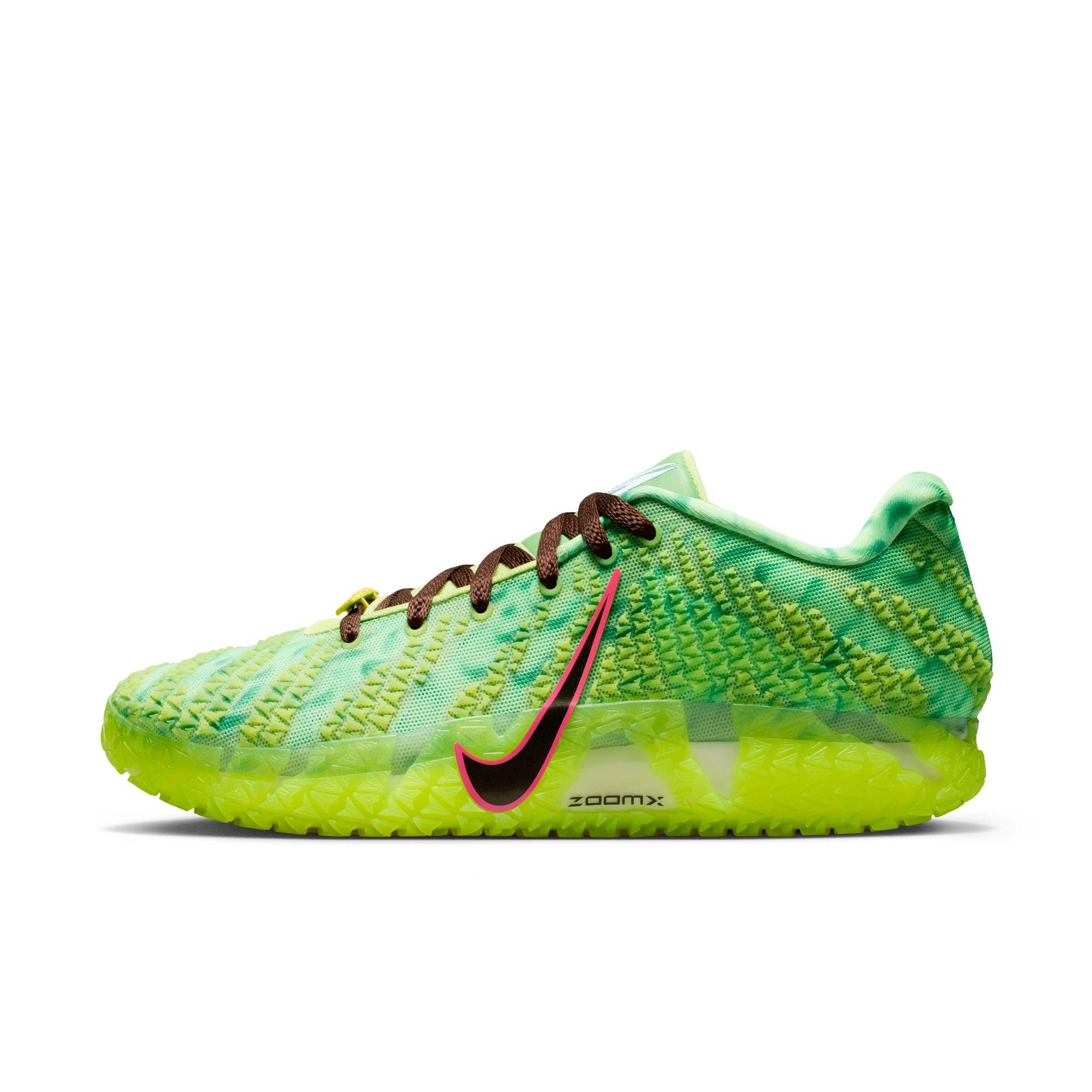 Nike Ja 3 "Spooky Season" Men's Basketball Shoe - LEMON TWIST/BLACK/HEMP Thumbnail View 8