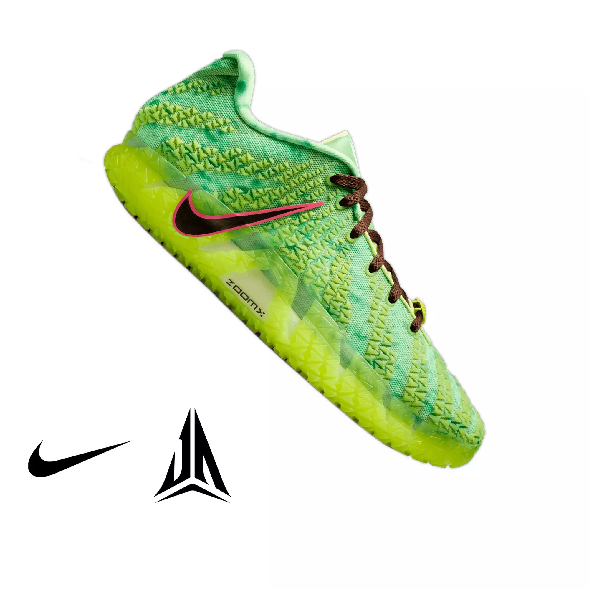 Nike Ja 3 "Spooky Season" Men's Basketball Shoe - LEMON TWIST/BLACK/HEMP