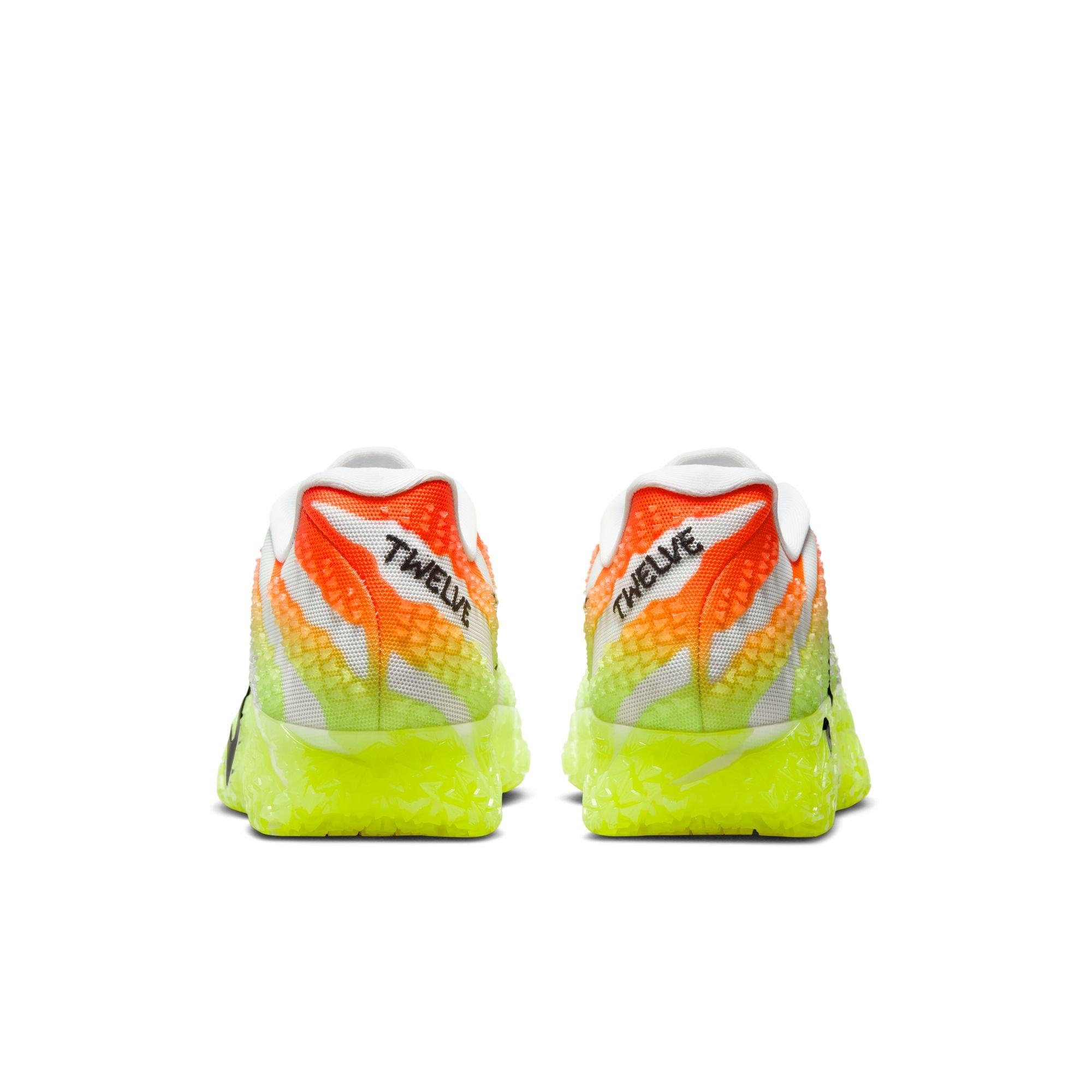 Nike Ja 3 "Christmas" Men's Basketball Shoe -  WHITE/BRIGHT CRIMSON/VOLT Thumbnail View 11