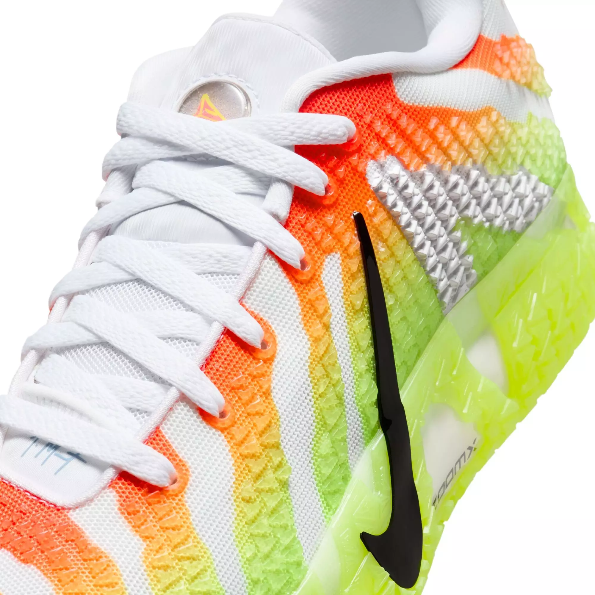 Nike Ja 3 "Christmas" Men's Basketball Shoe -  WHITE/BRIGHT CRIMSON/VOLT