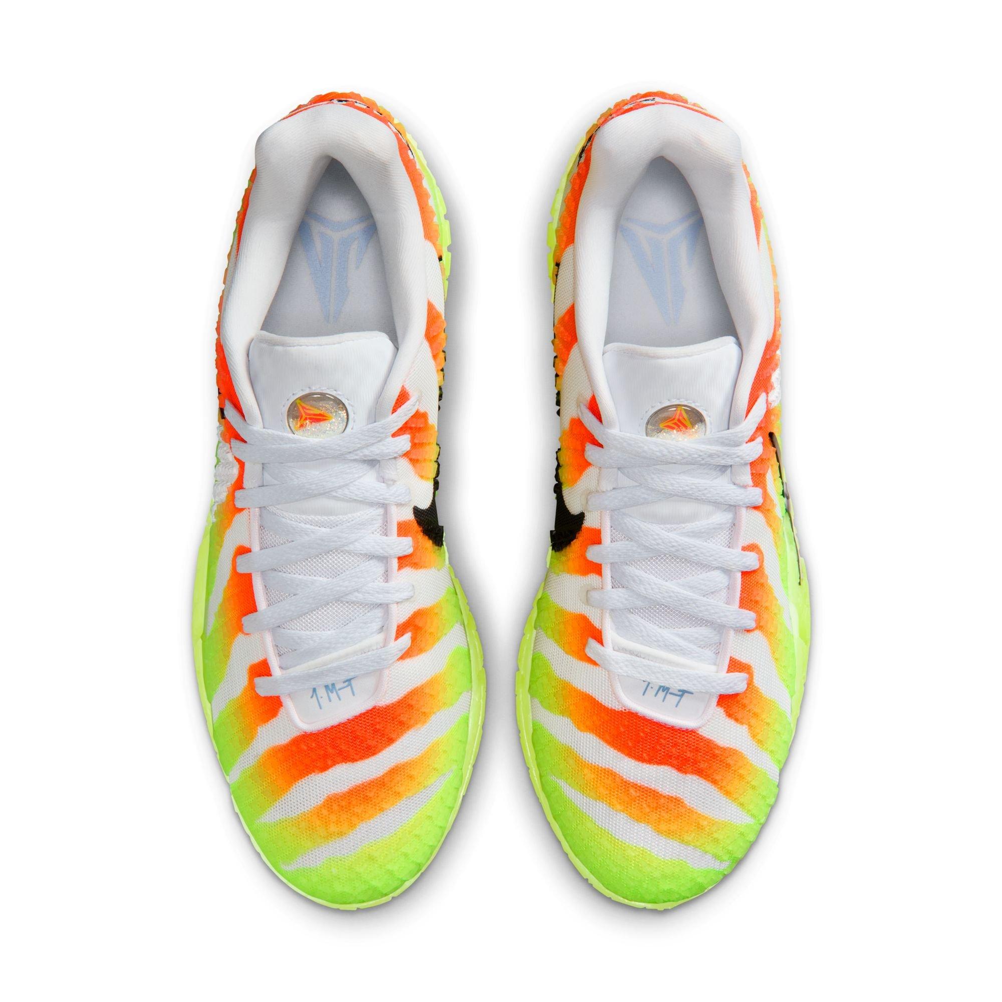 Nike Ja 3 "Christmas" Men's Basketball Shoe -  WHITE/BRIGHT CRIMSON/VOLT Thumbnail View 12