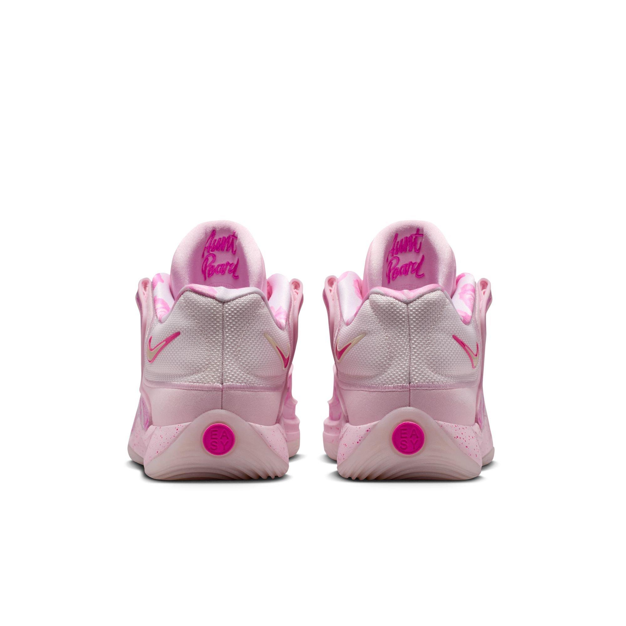 Nike KD18 "Aunt Pearl" Men's Basketball Shoe - PEARL PINK/LASER FUCHSIA/TULIP PINK Thumbnail View 9