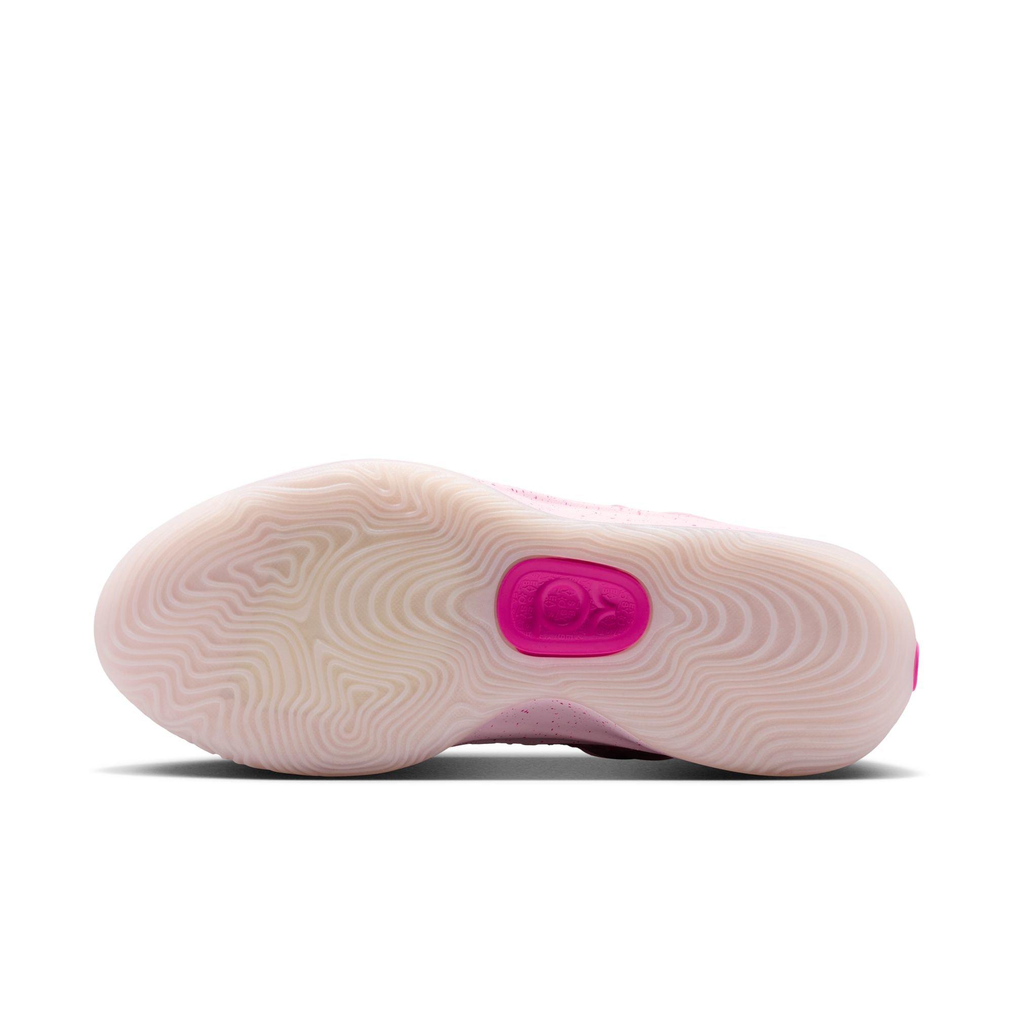 Nike KD18 "Aunt Pearl" Men's Basketball Shoe - PEARL PINK/LASER FUCHSIA/TULIP PINK Thumbnail View 11