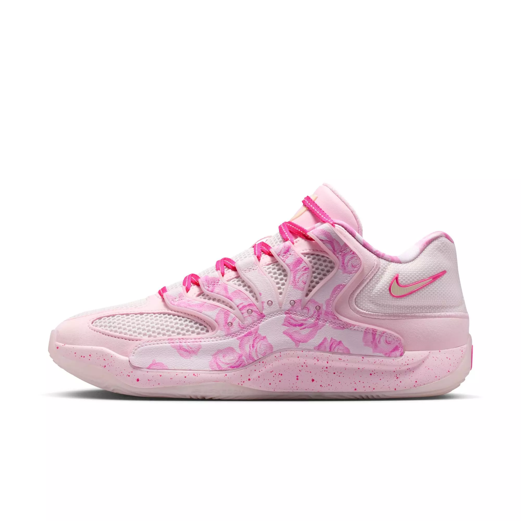 Nike KD18 "Aunt Pearl" Men's Basketball Shoe - PEARL PINK/LASER FUCHSIA/TULIP PINK