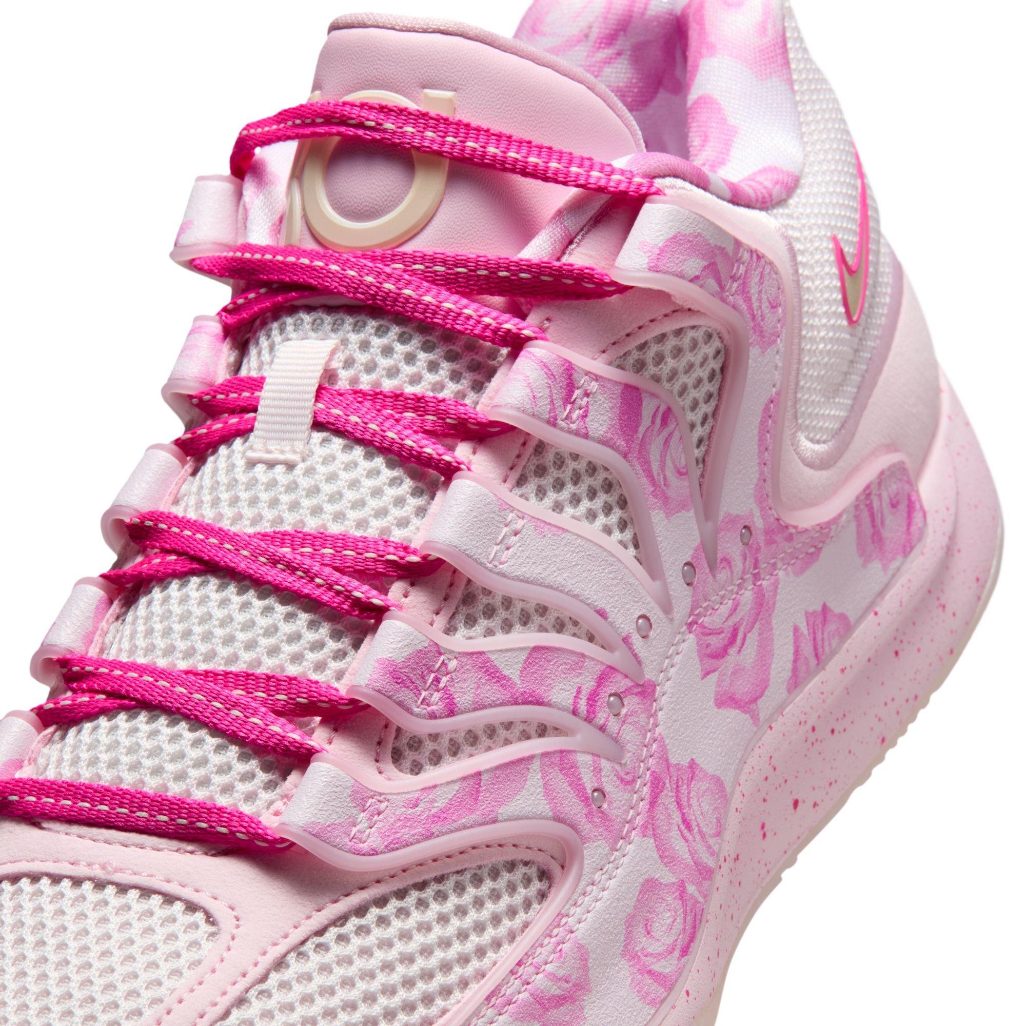 Pink Basketball Shoes KD 18 Aunt Pearl Edition | Hibbett