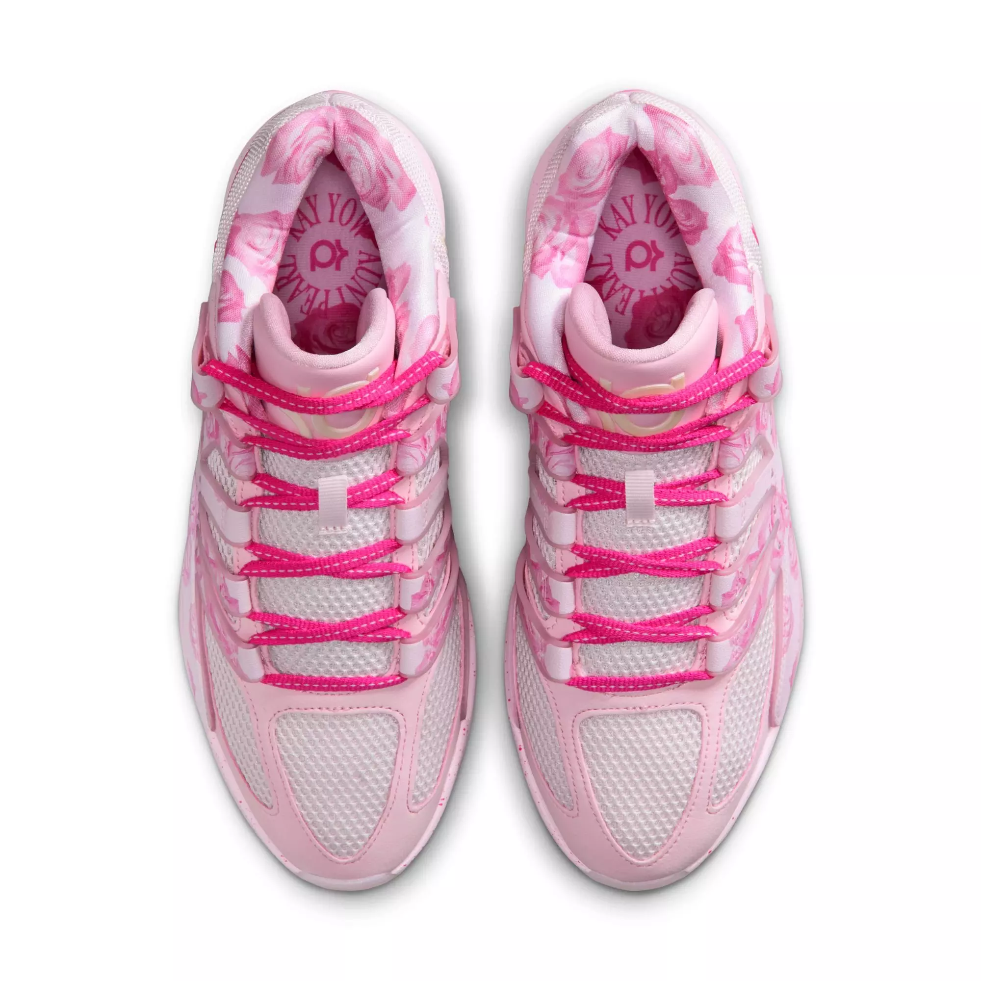 Nike KD18 "Aunt Pearl" Men's Basketball Shoe - PEARL PINK/LASER FUCHSIA/TULIP PINK