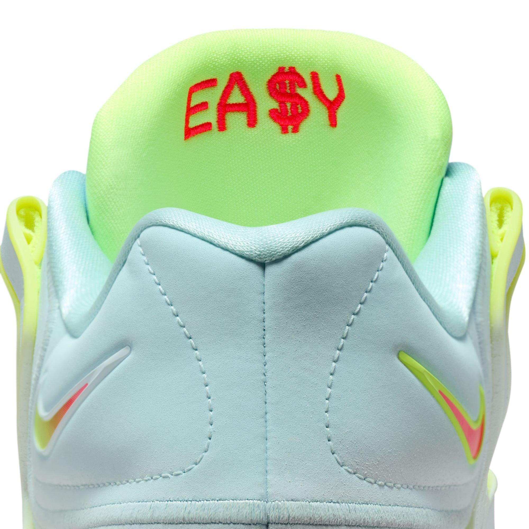 Nike KD18 "Gifted" Men's Basketball Shoe - WHITE/GLACIER BLUE/VOLT Thumbnail View 7
