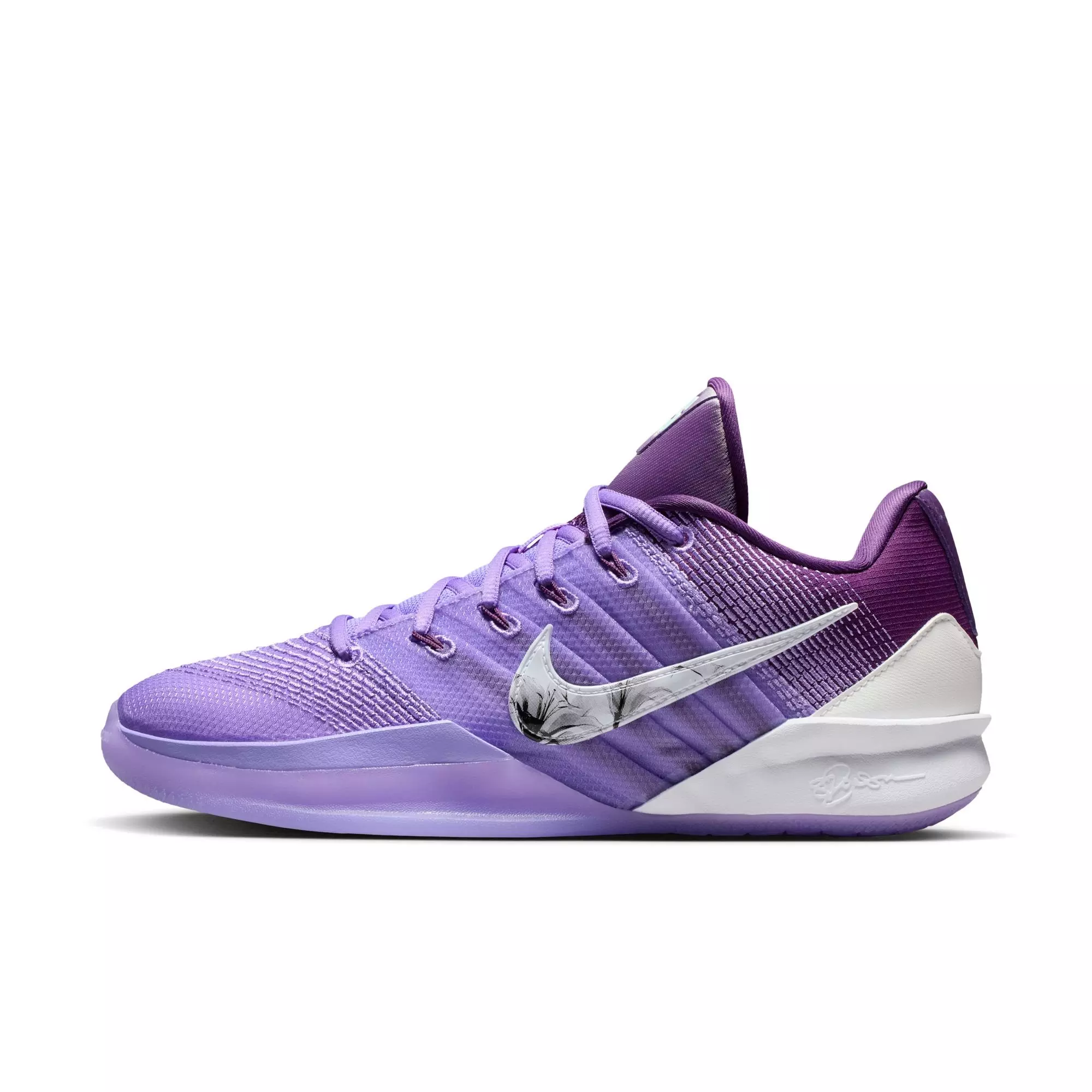 Nike Sabrina 3 "Flowers" Basketball Shoe - NIGHT PURPLE/WHITE/ATOMIC VIOLET