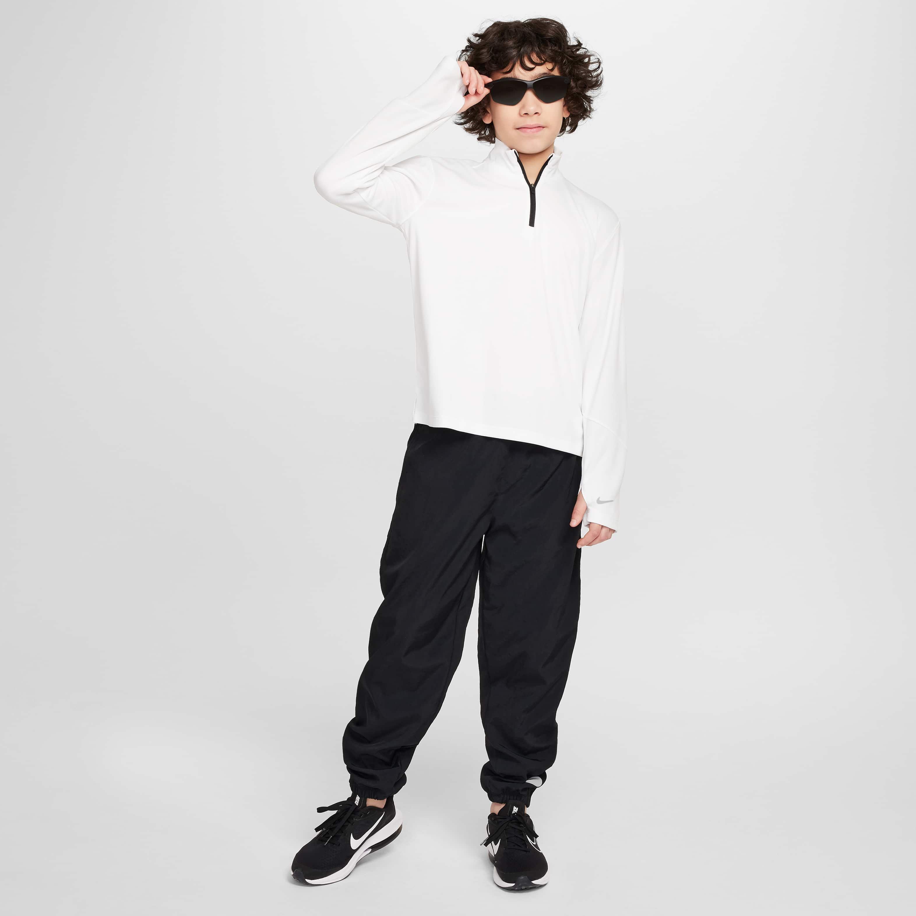 Nike Multi Dri-FIT UV Long-Sleeve 1/2-Zip Big Boys' Top