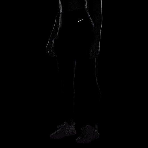 Nike Women's Dri-FIT Universa High-Rise 7/8 Camo Leggings with Pockets - Black - BLACK Thumbnail View 4