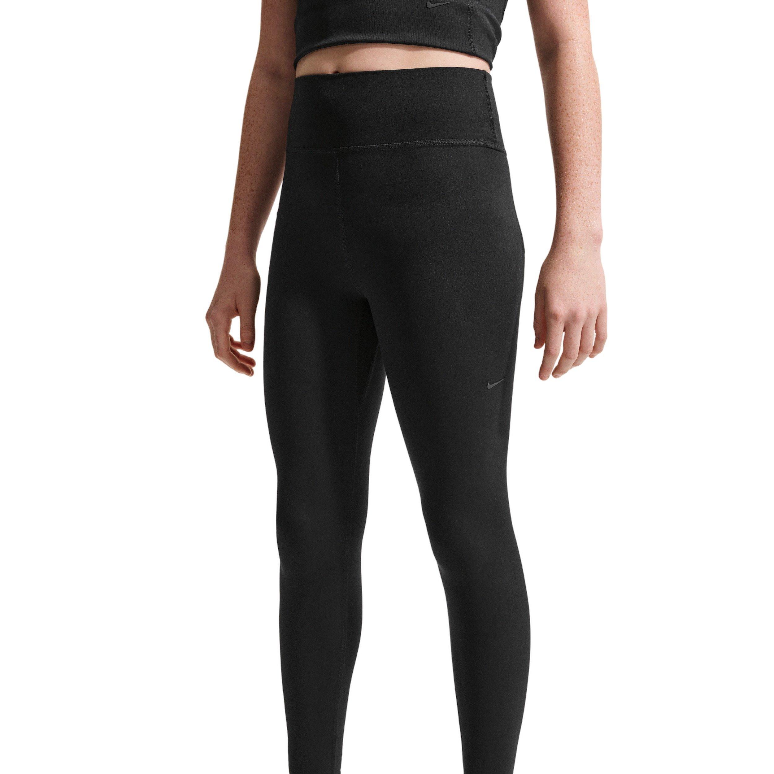 Nike Big Girls' MAVN Dri-FIT High-Rise Leggings -Black - BLACK Thumbnail View 3