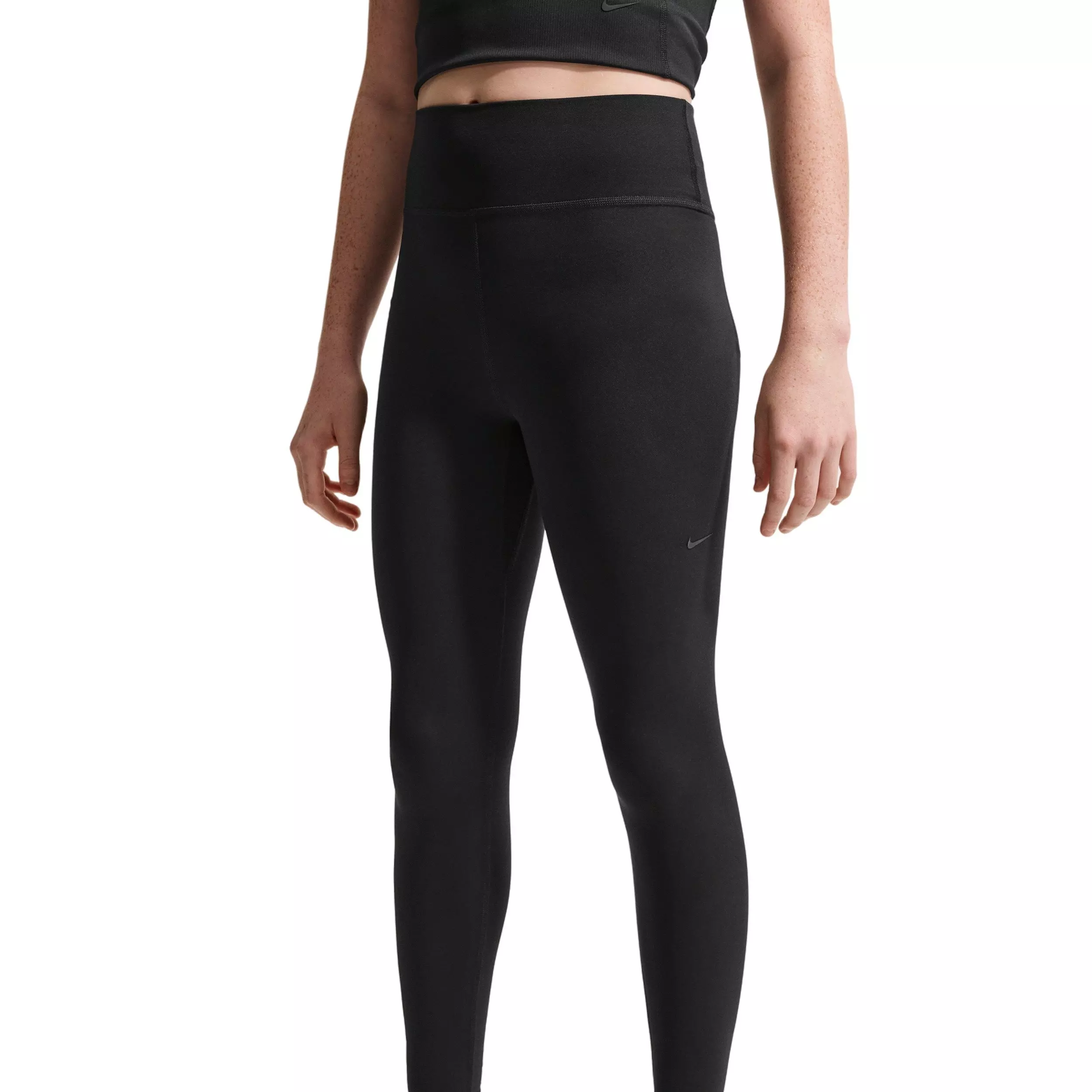 Nike Big Girls' MAVN Dri-FIT High-Rise Leggings -Black - BLACK