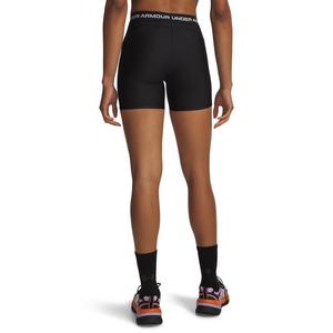 Under Armour Women's HeatGear Middy Shorts - Black/White
