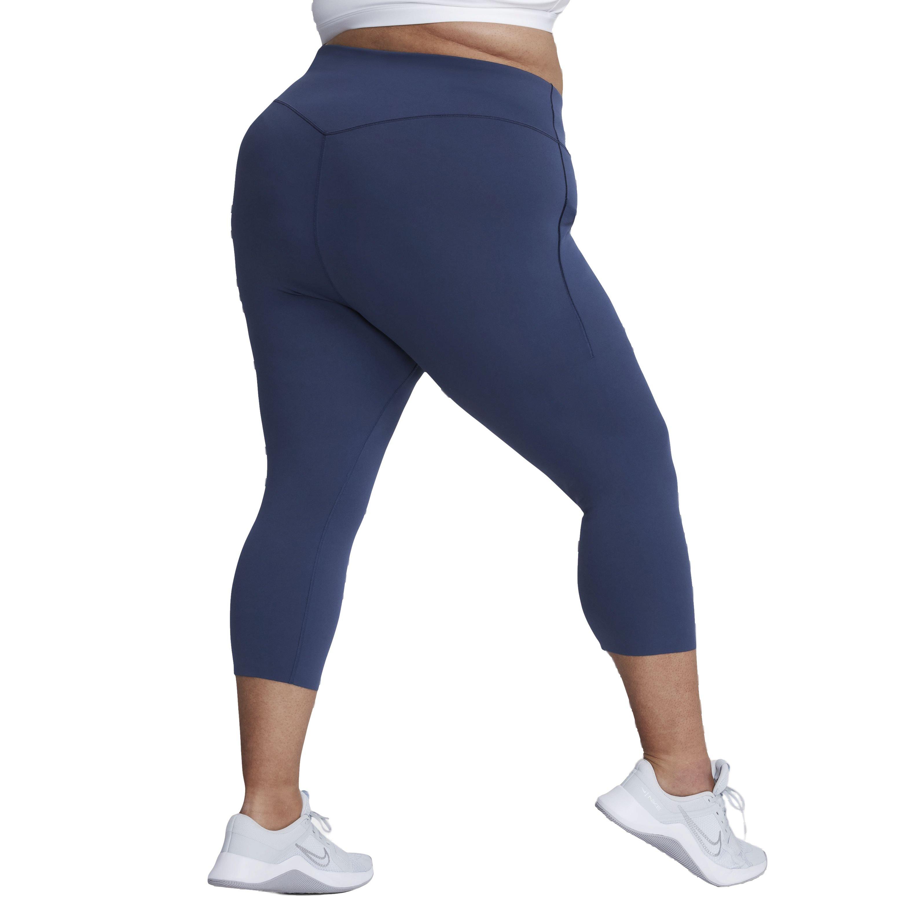 Nike Women's Dri-FIT Universa Medium Support High-Rise Cropped Leggings  with Pockets - Hibbett