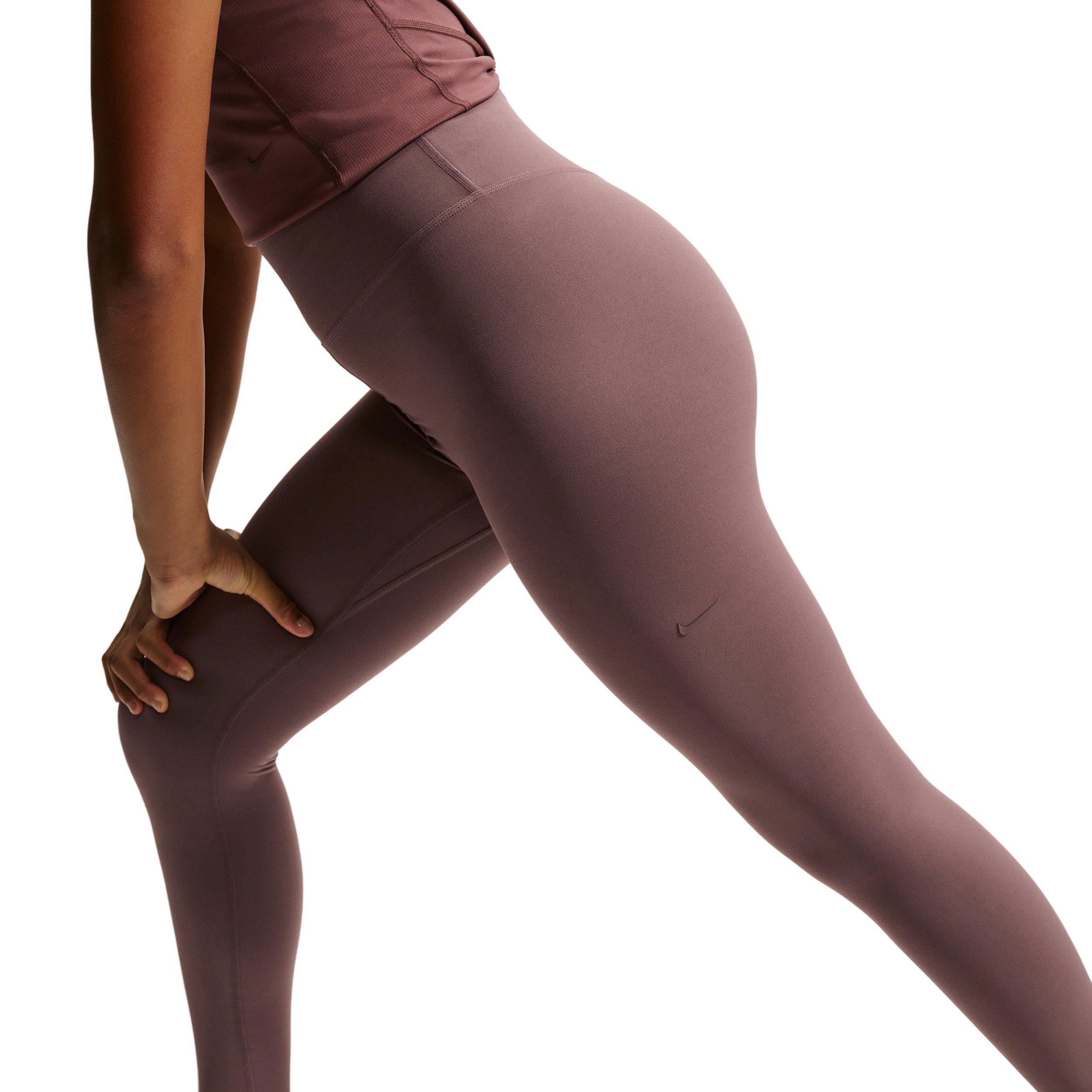 Nike Big Girls' MAVN Dri-FIT High-Rise Leggings -Tattoo Purple - TATTOO PURPLE Thumbnail View 4