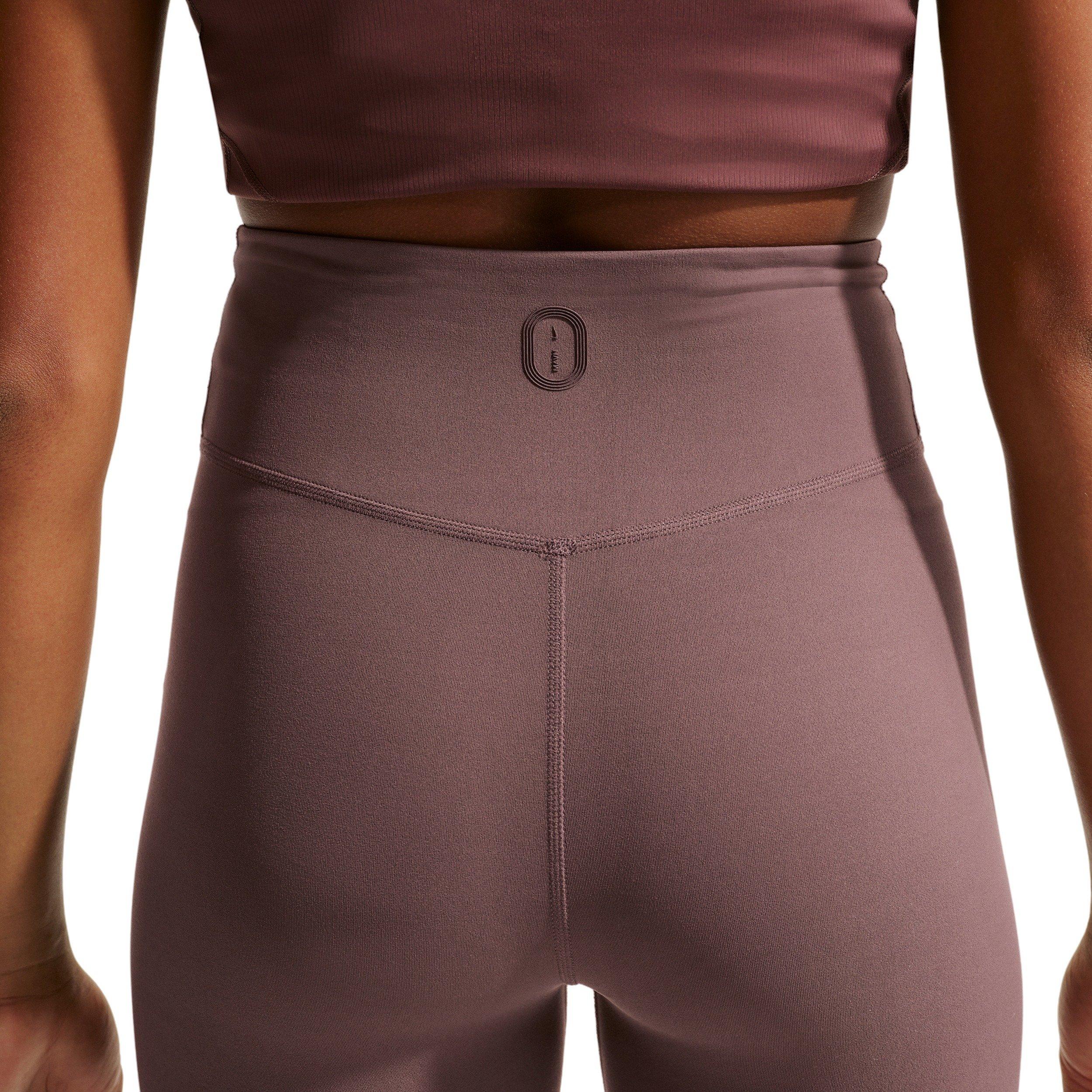 Nike Big Girls' MAVN Dri-FIT High-Rise Leggings -Tattoo Purple - TATTOO PURPLE Thumbnail View 5