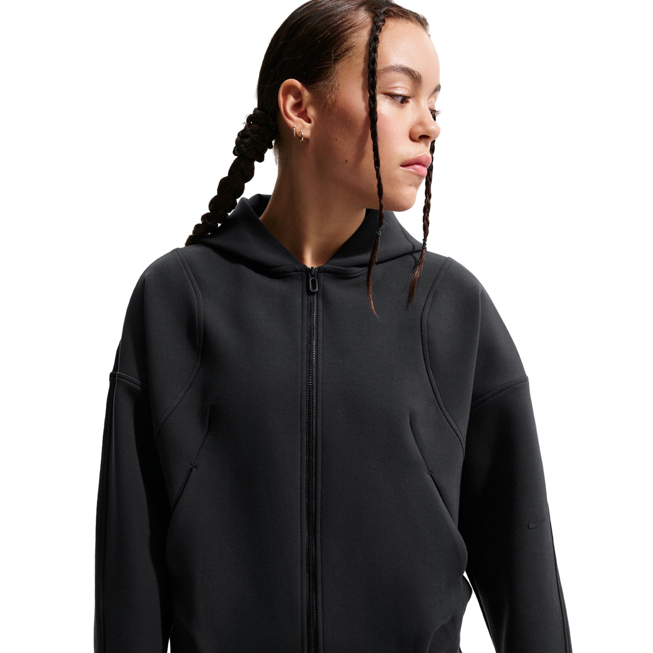Nike Big Girls' MAVN Therma-FIT Knit Full-Zip Jacket -Black - BLACK Thumbnail View 1