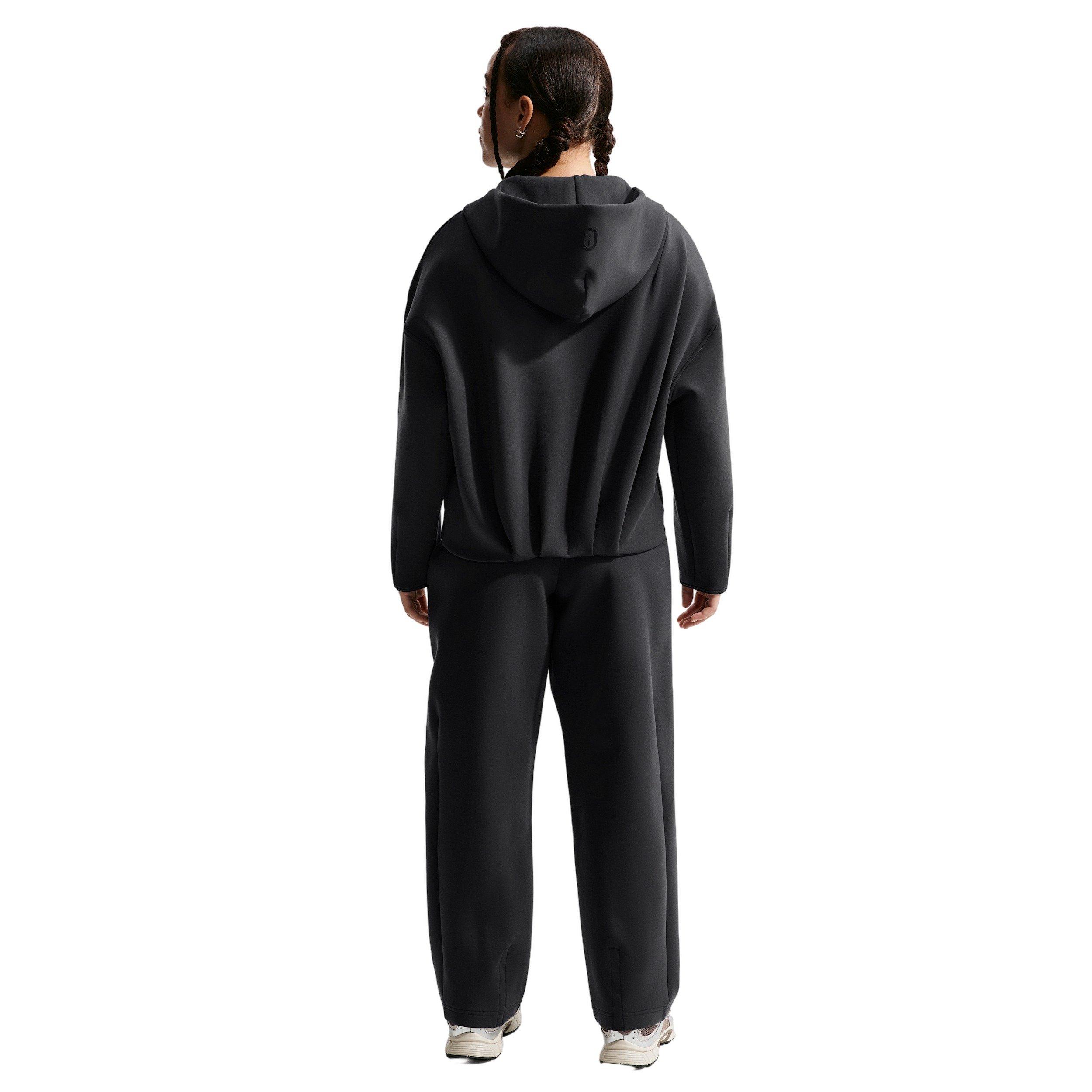 Nike Big Girls' MAVN Therma-FIT Knit Full-Zip Jacket -Black - BLACK Thumbnail View 5