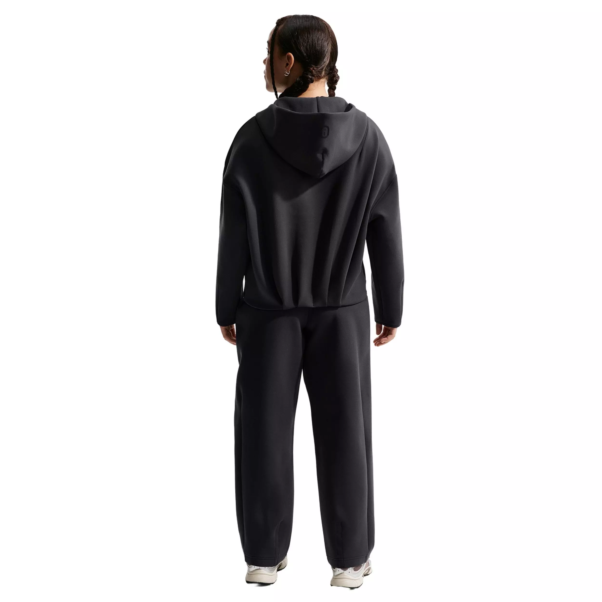 Nike Big Girls' MAVN Therma-FIT Knit Full-Zip Jacket -Black - BLACK