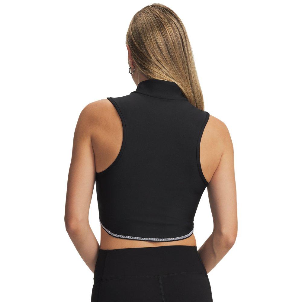 Under Armour Women's Heatgear Novelty Tank - Black/White - BLACK/WHITE