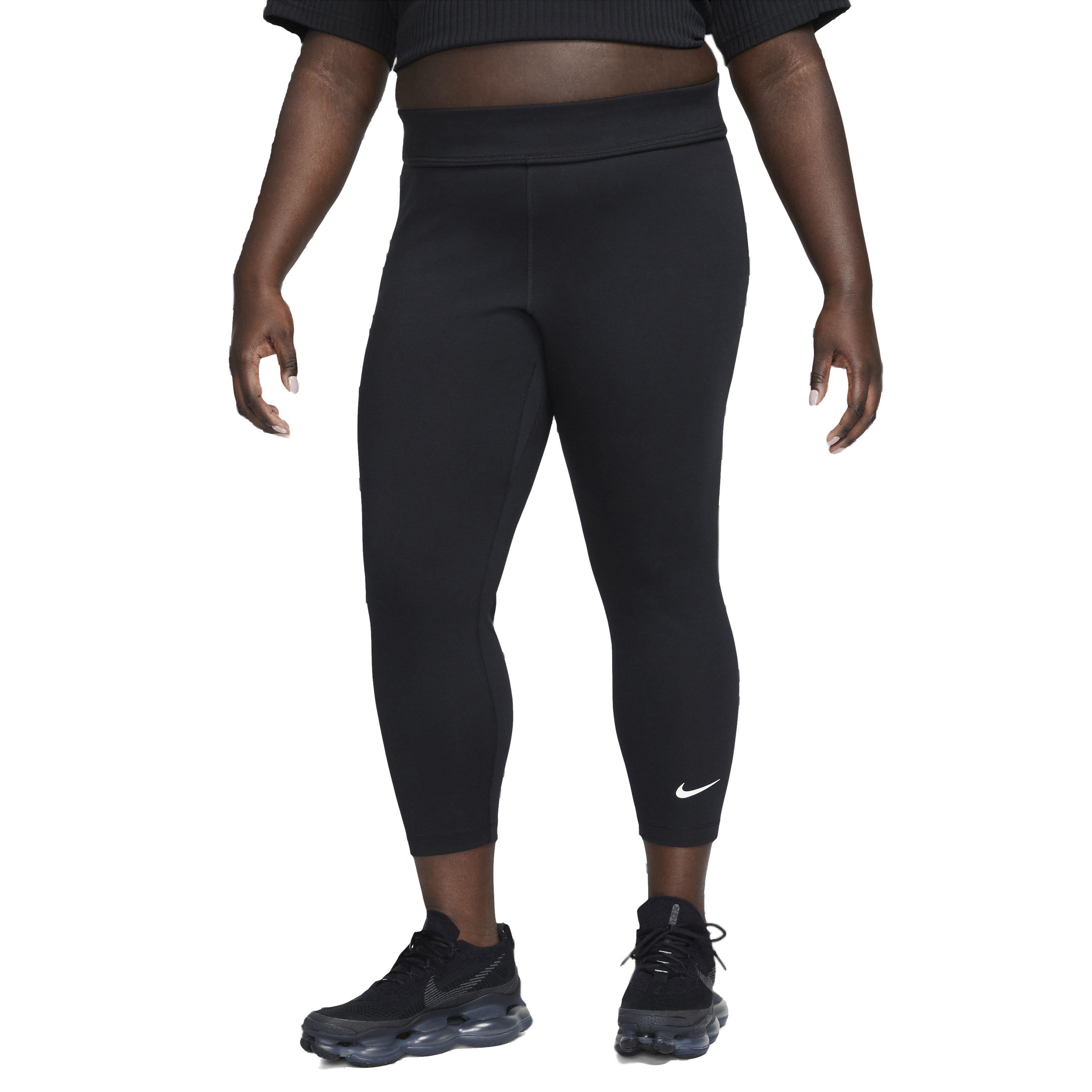 Nike Women's Sportswear High-Rise Classic 7/8 Leggings - BLACK Thumbnail View 1