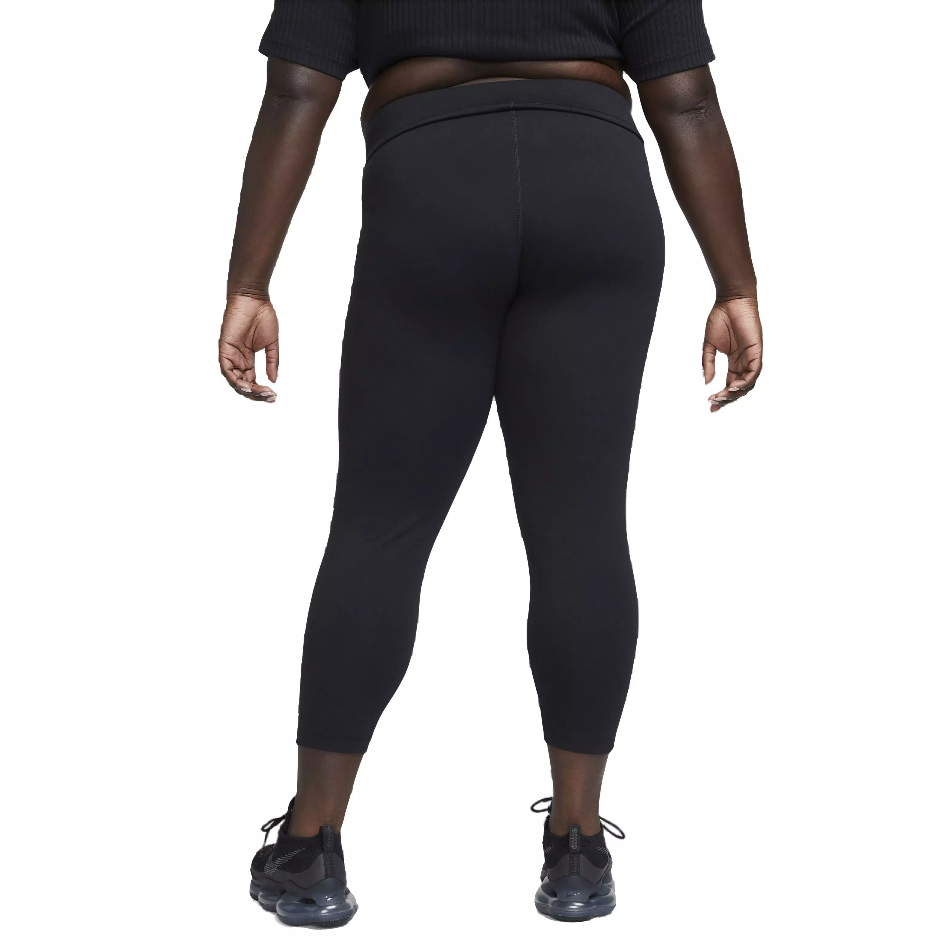 Nike Women's Sportswear High-Rise Classic 7/8 Leggings - BLACK