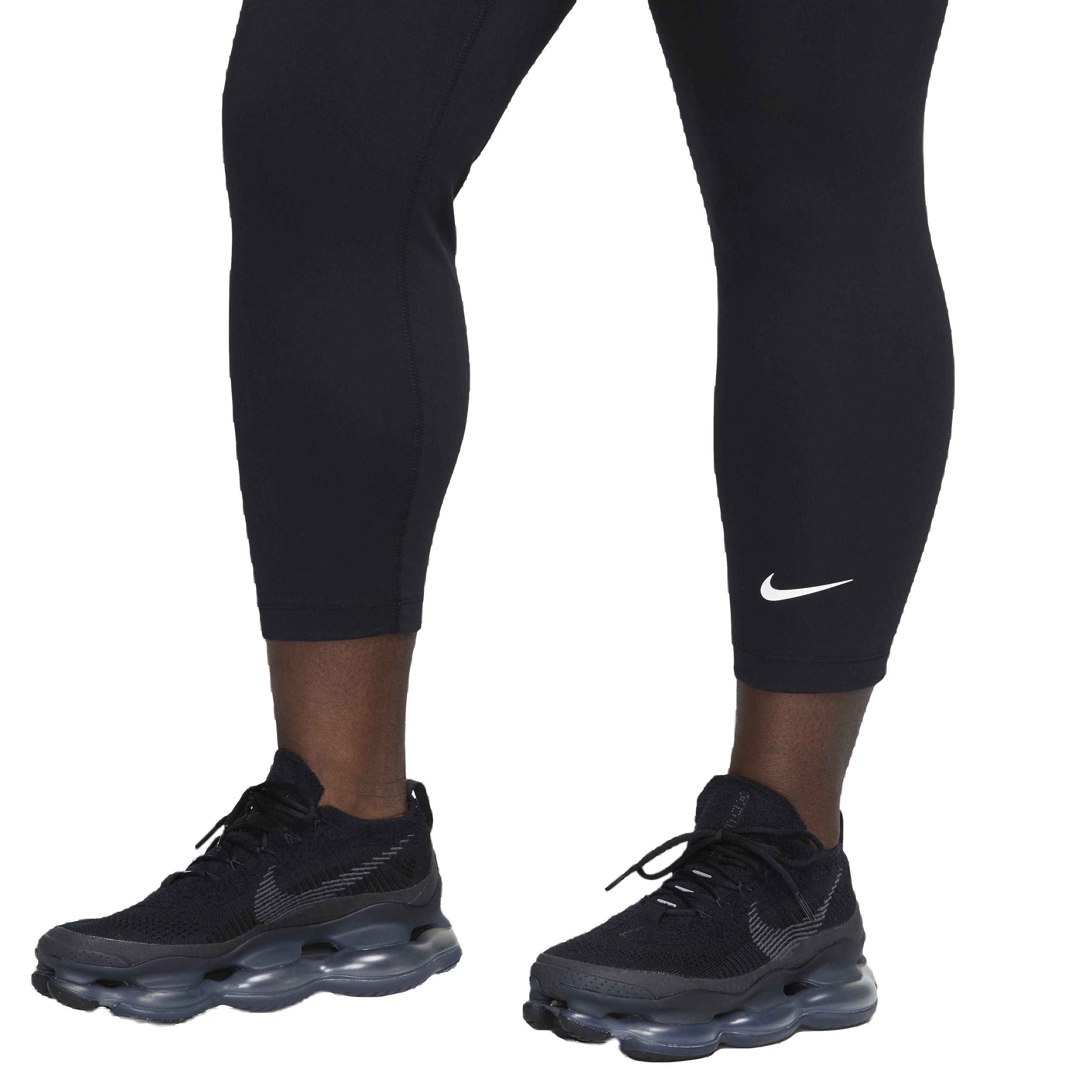 Nike Women's Sportswear High-Rise Classic 7/8 Leggings - BLACK Thumbnail View 3