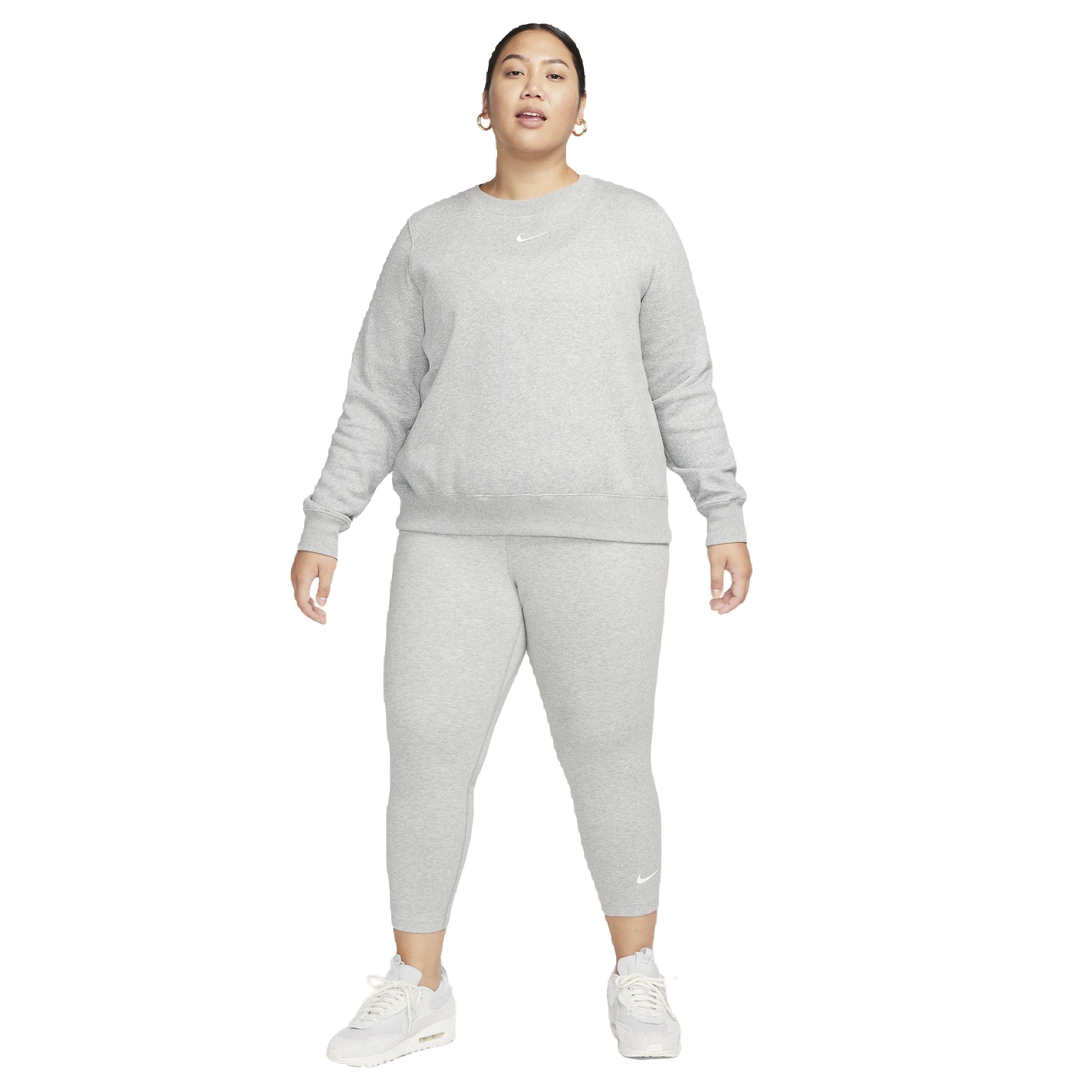 Nike Women's Sportswear High-Rise Classic 7/8 Leggings - GREY Thumbnail View 5