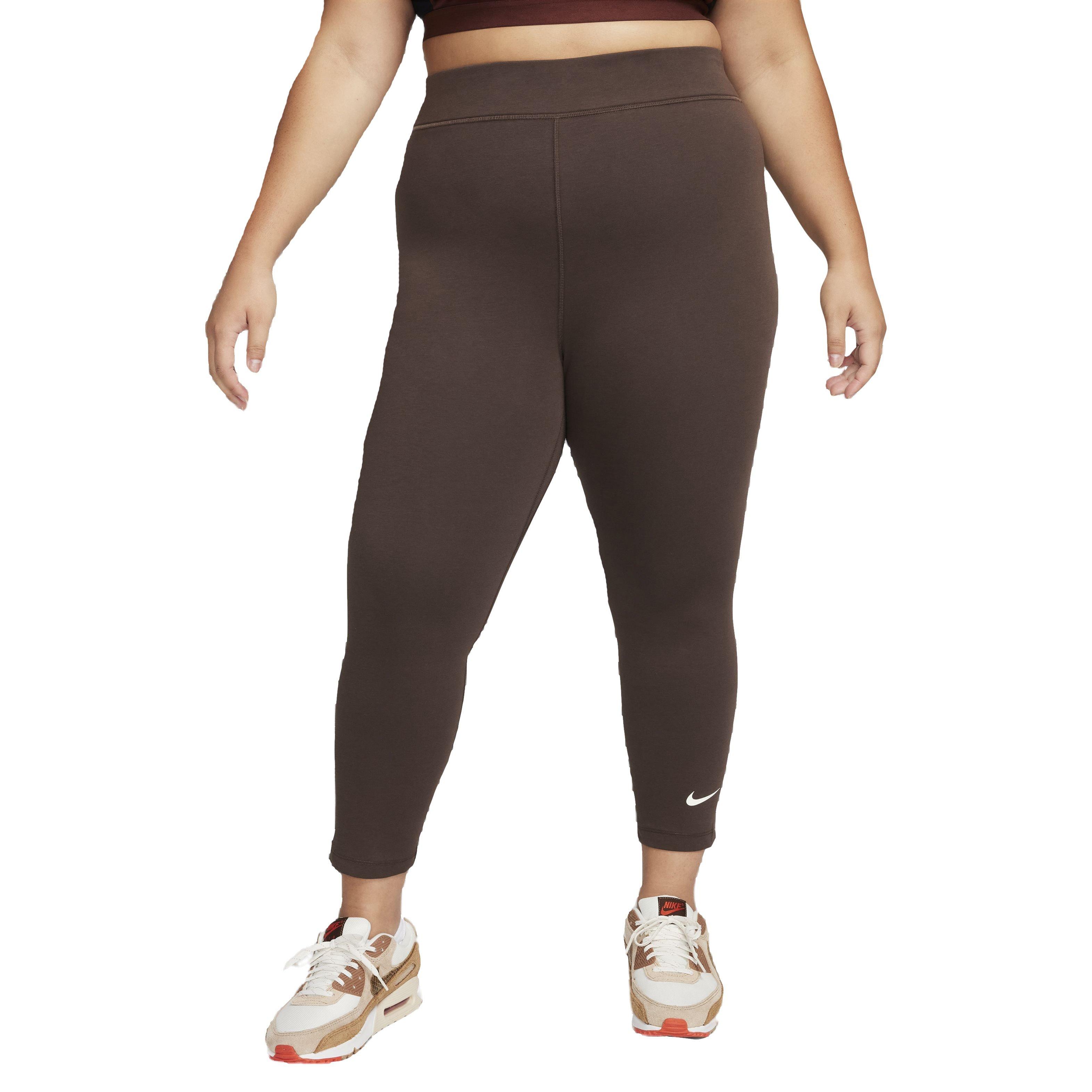 Nike Women's Sportswear High-Rise Classic 7/8 Leggings - BROWN Thumbnail View 1