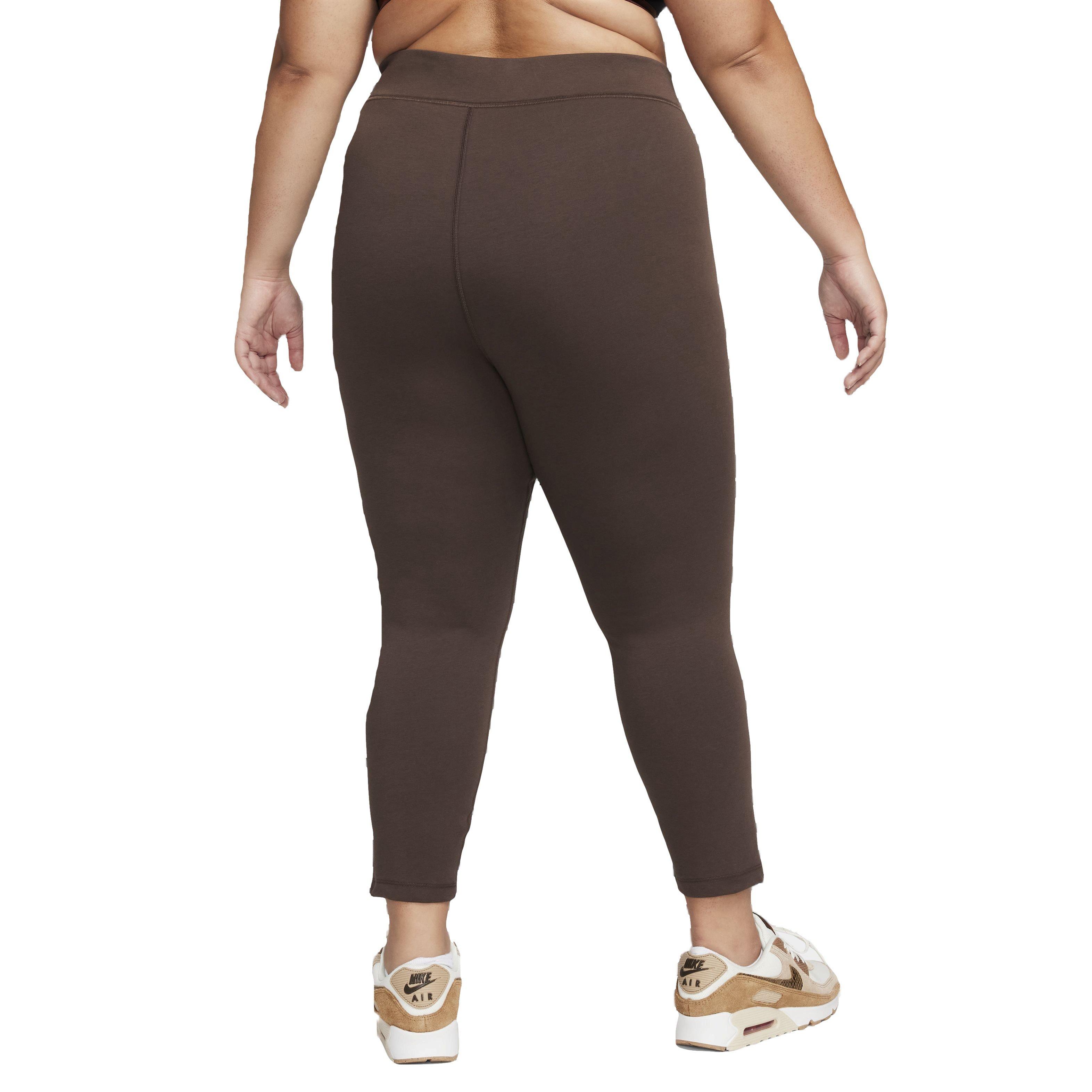 Nike Women's Sportswear High-Rise Classic 7/8 Leggings - BROWN Thumbnail View 2
