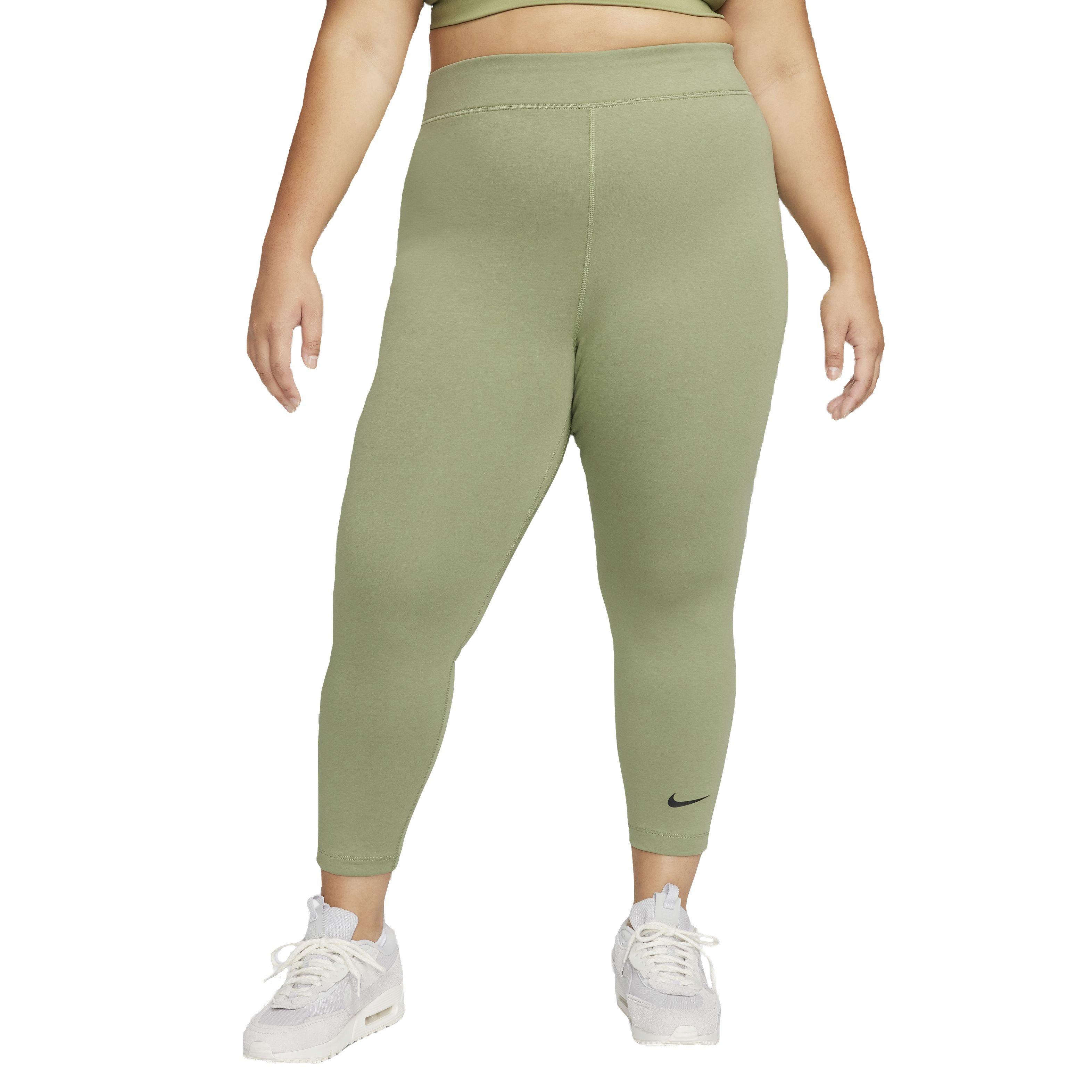 Nike Women's Sportswear High-Rise Classic 7/8 Leggings - GREEN Thumbnail View 1