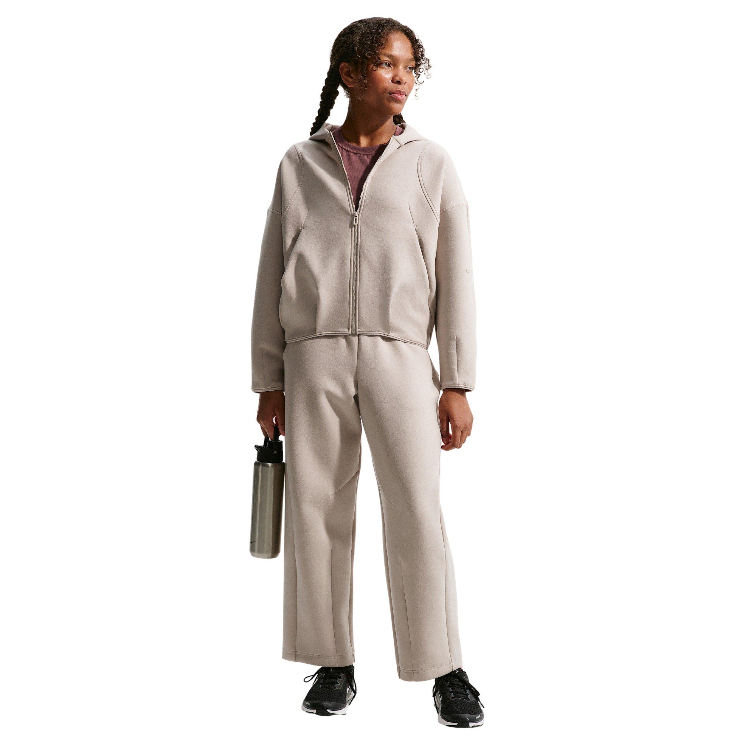 Nike Big Girls' MAVN Therma-FIT Knit Full-Zip Jacket -Cream - CREAM Thumbnail View 4