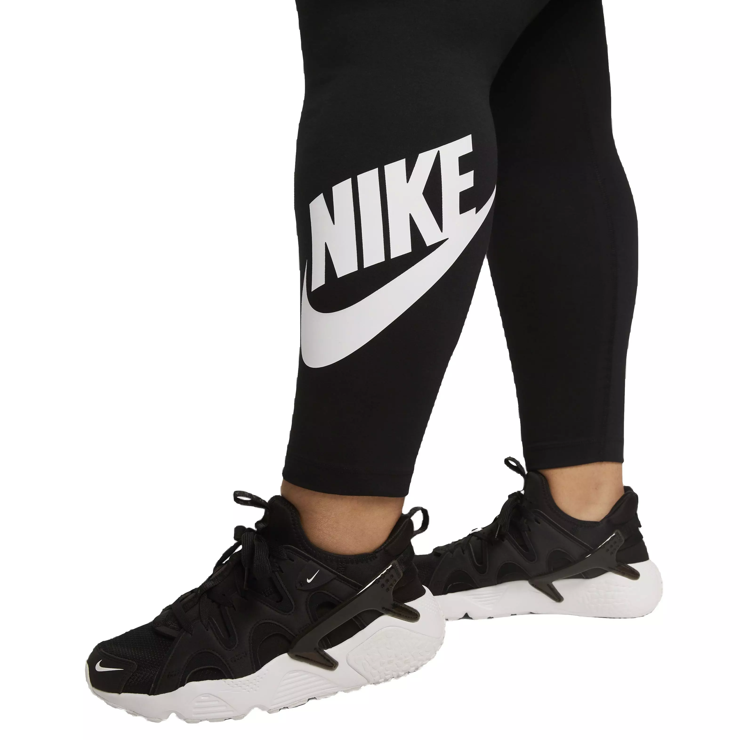 Nike Women's Sportswear High-Rise Classic Graphic Leggings - BLACK