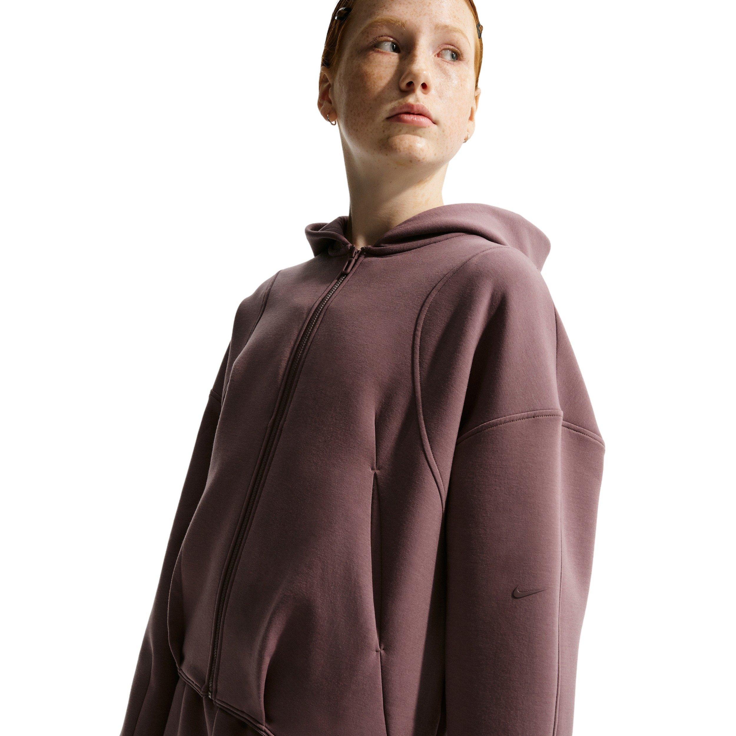 Nike Big Girls' MAVN Therma-FIT Knit Full-Zip Jacket -Tattoo Purple - TATTOO PURPLE Thumbnail View 1