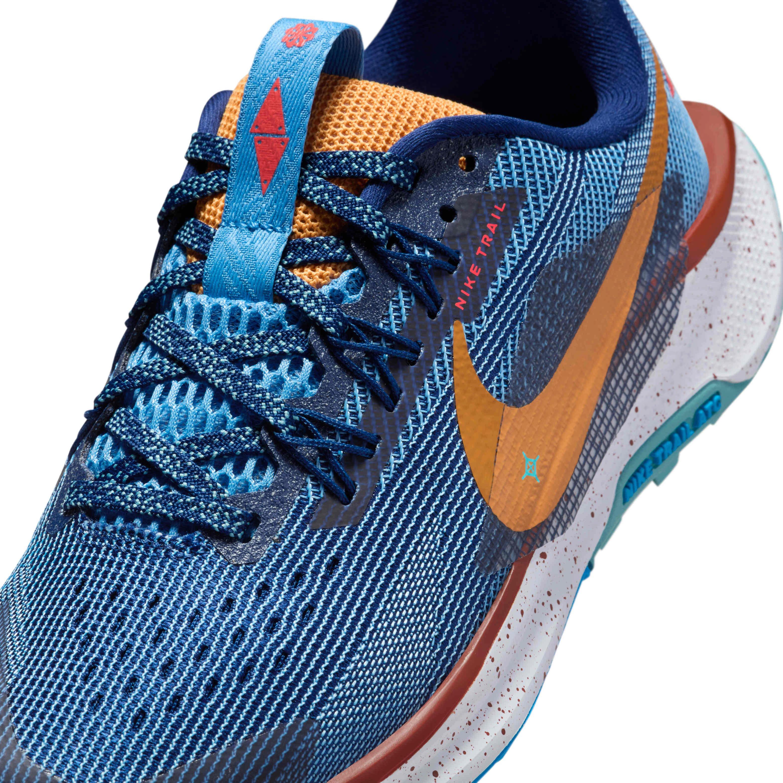 Nike Pegasus Trail 5 "Blue Void/Blue Beyond/Monarch" Grade School Boys' Trail Running Shoe - BLUE/BLUE/BLUE/MONARCH Thumbnail View 7