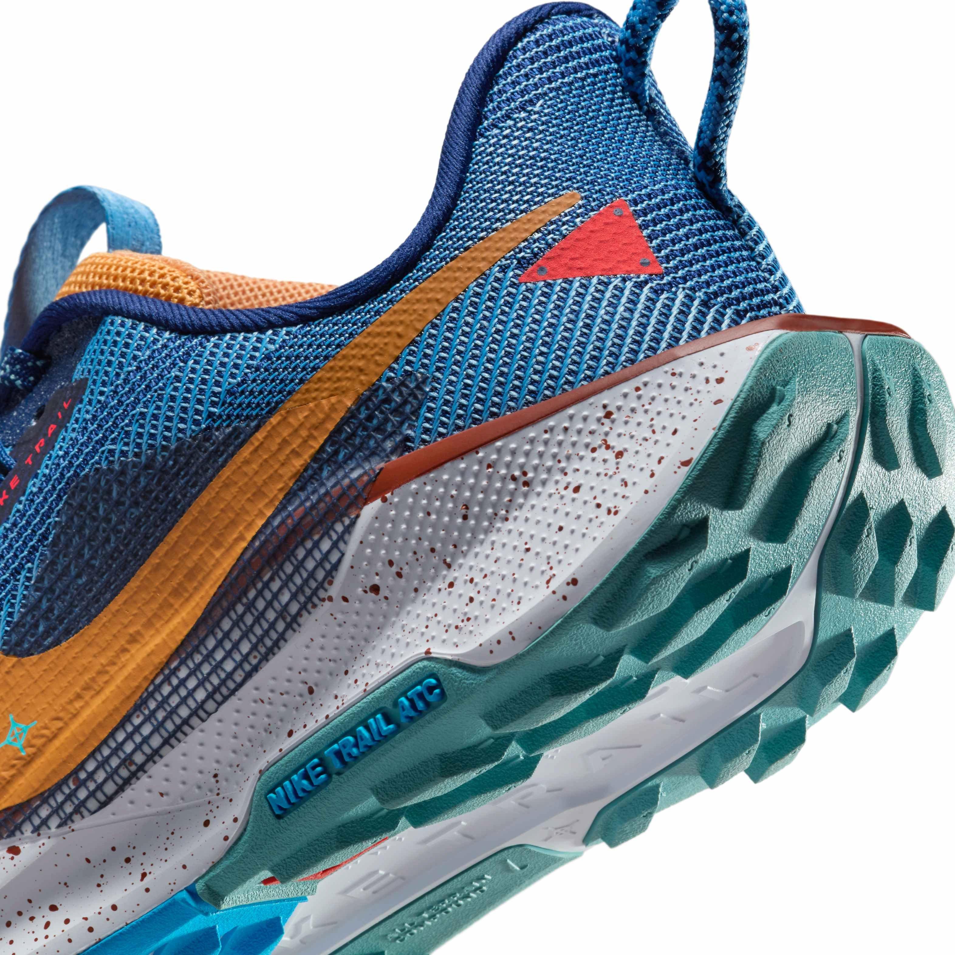 Nike Pegasus Trail 5 "Blue Void/Blue Beyond/Monarch" Grade School Boys' Trail Running Shoe - BLUE/BLUE/BLUE/MONARCH Thumbnail View 8